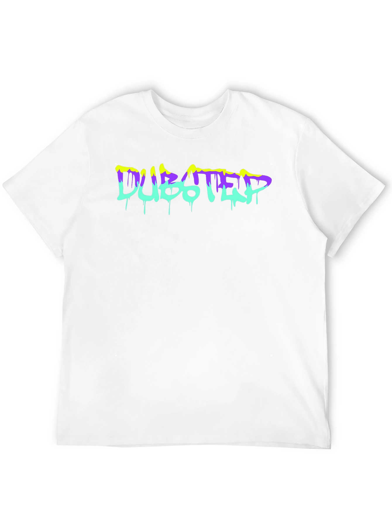 Dubstep Drip Graphic T-Shirt - Black