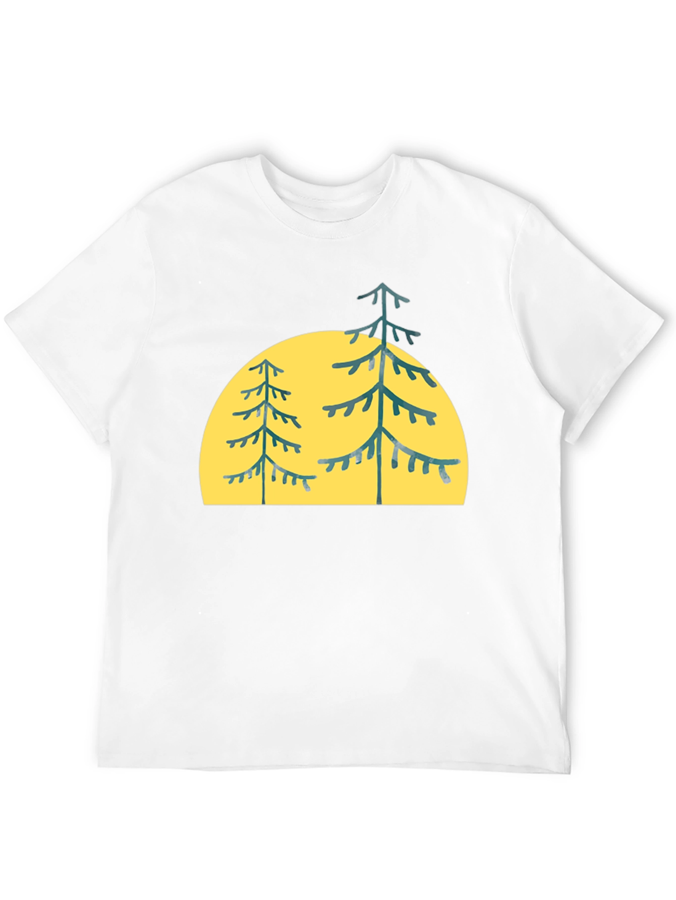 Pine Tree Graphic Tee - Nature Inspired Style