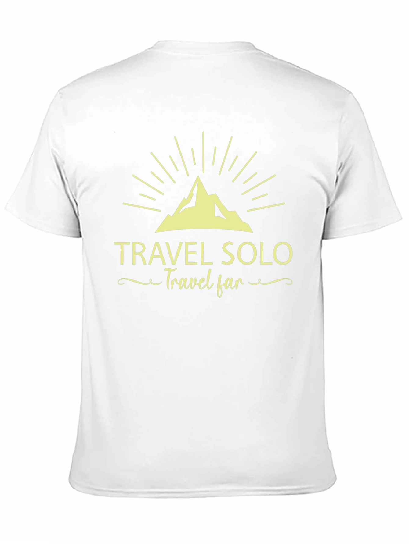 Travel Solo Mountain Graphic T-Shirt