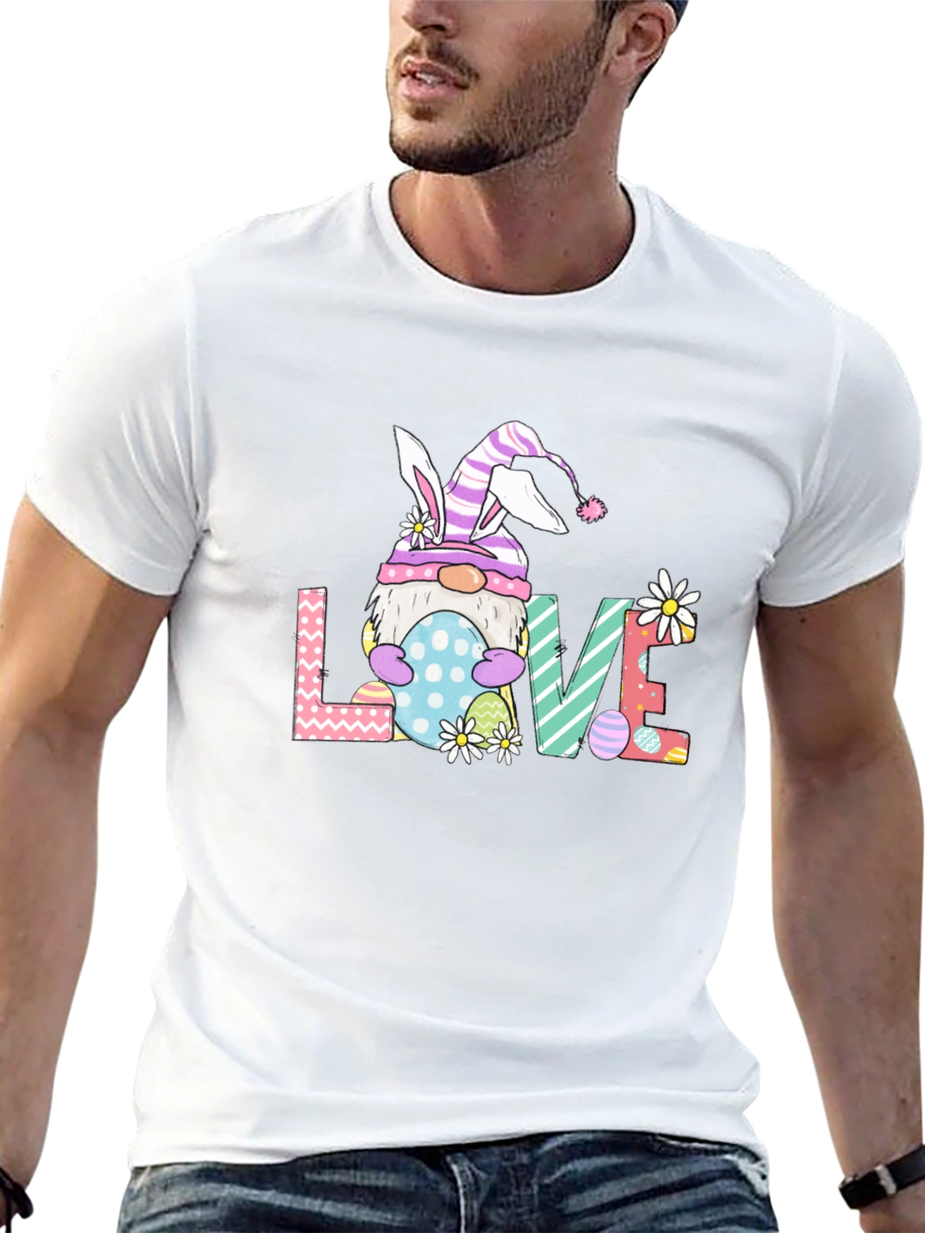 Easter Gnome Love T-Shirt
