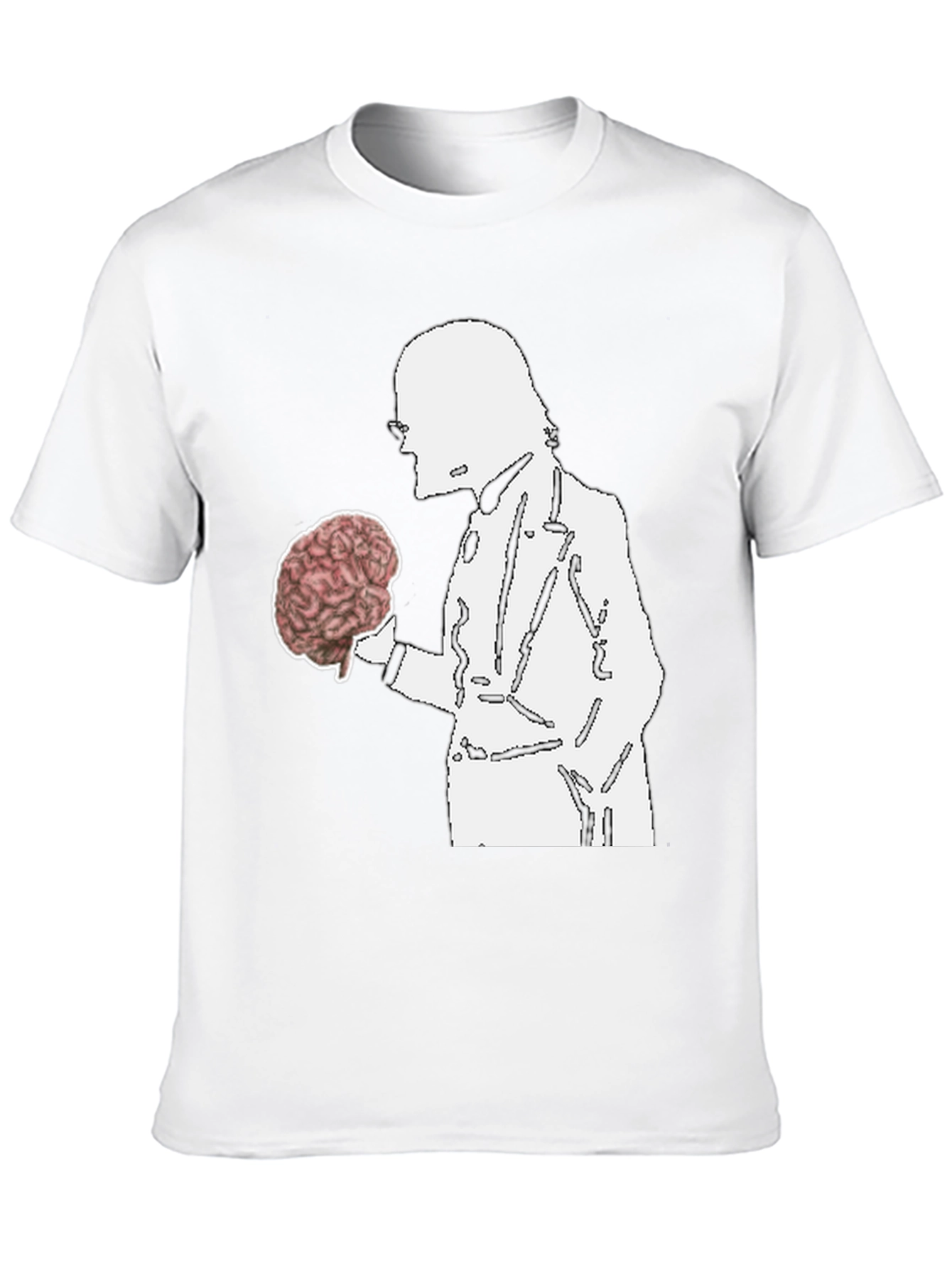 Brainy Scientist Graphic Tee