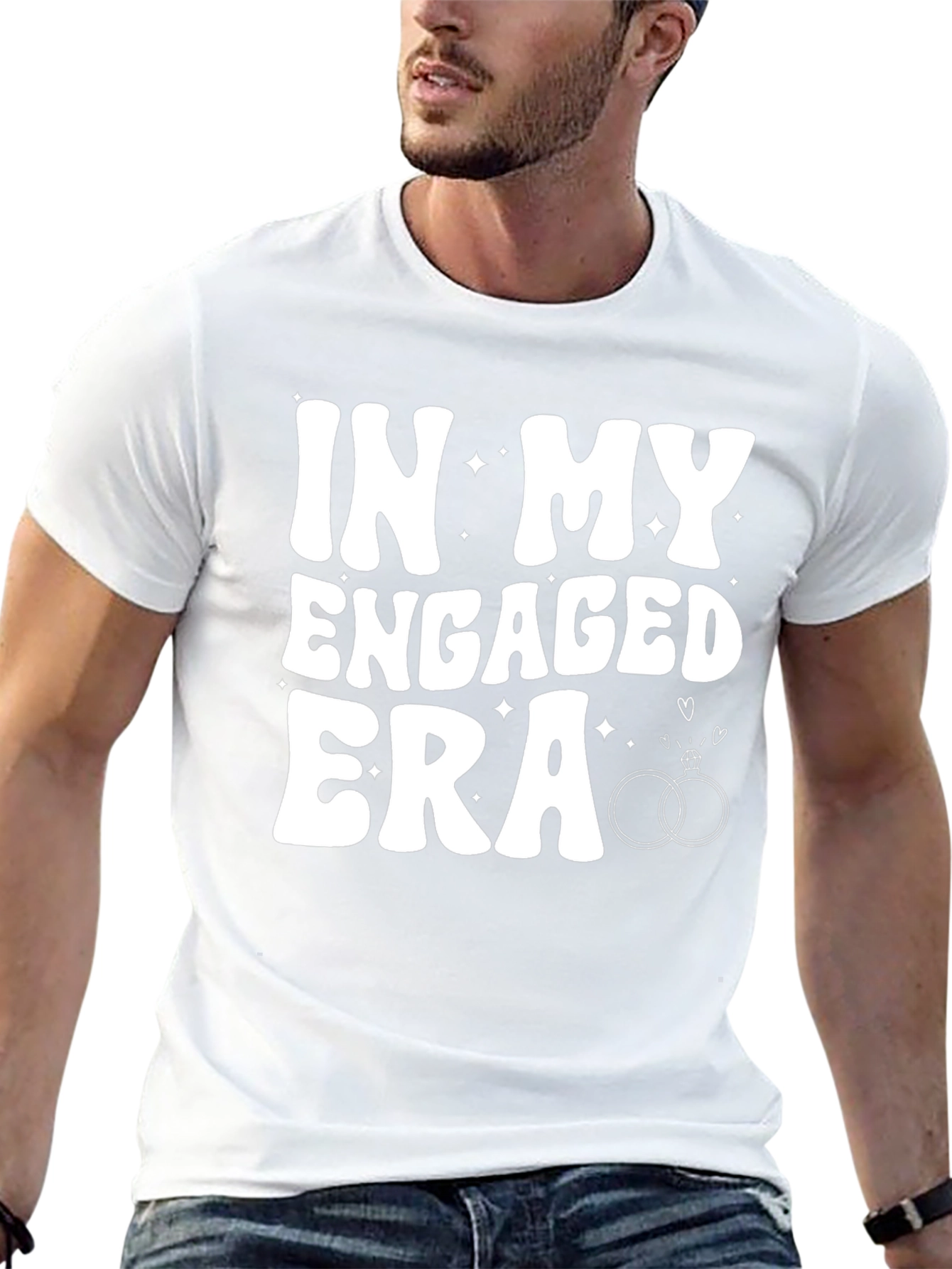 In My Engaged Era T-Shirt - Wedding Prep