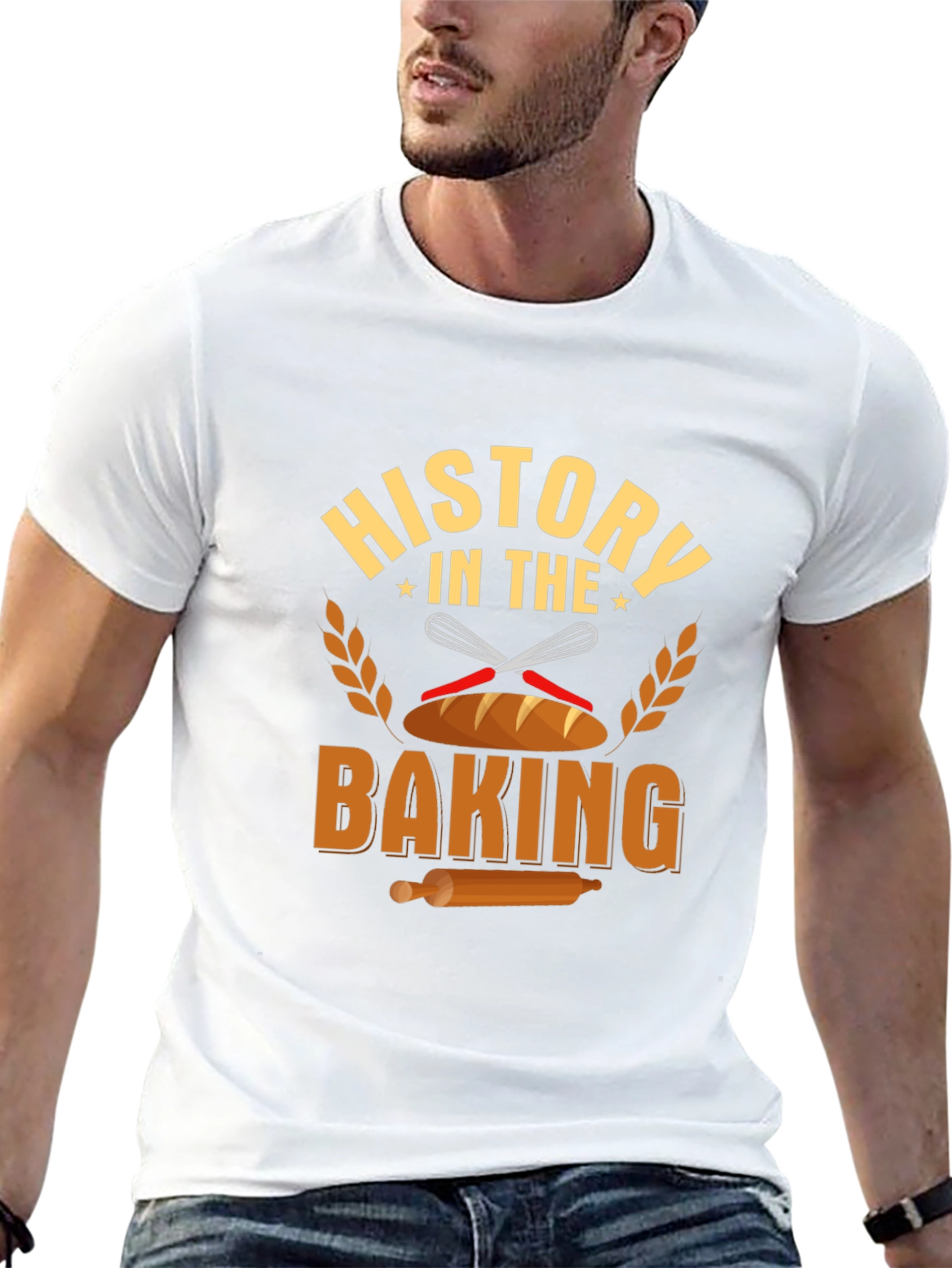 History in the Baking Black T-Shirt