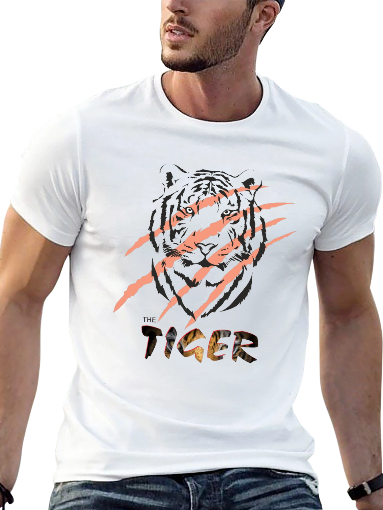 The Tiger Graphic Tee - Fierce Style
