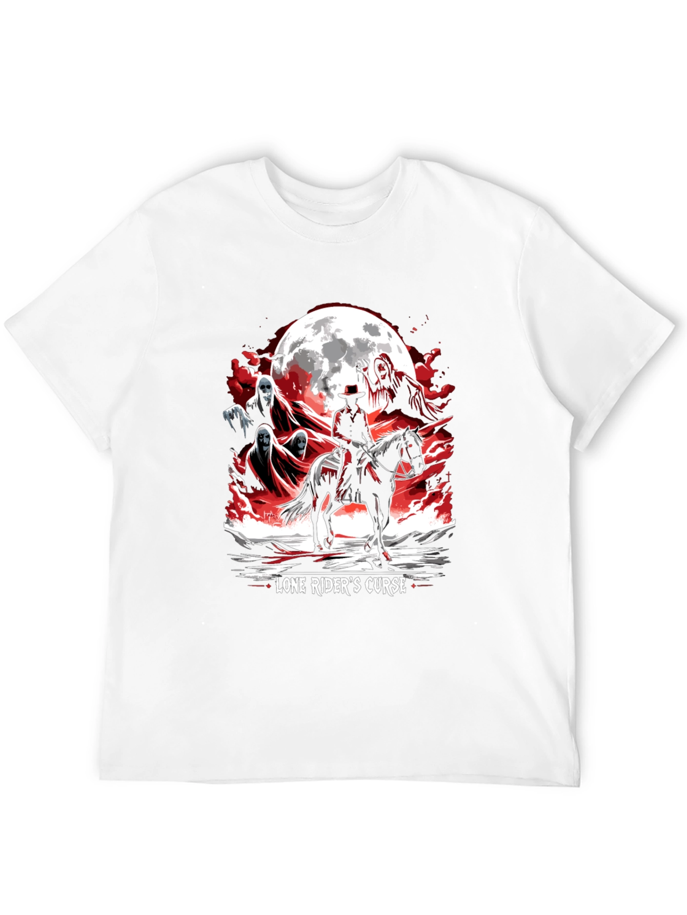Lone Riders Curse Graphic T-Shirt