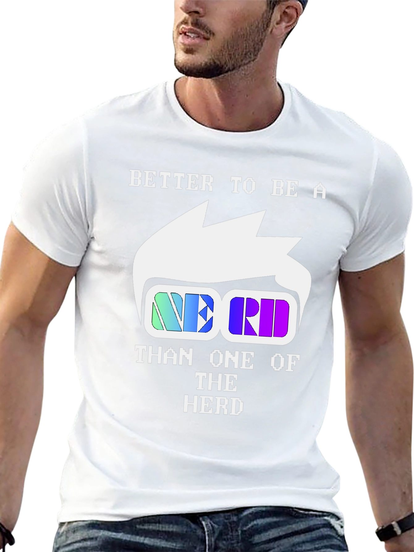 Nerd T-Shirt - Be A Nerd Tee
