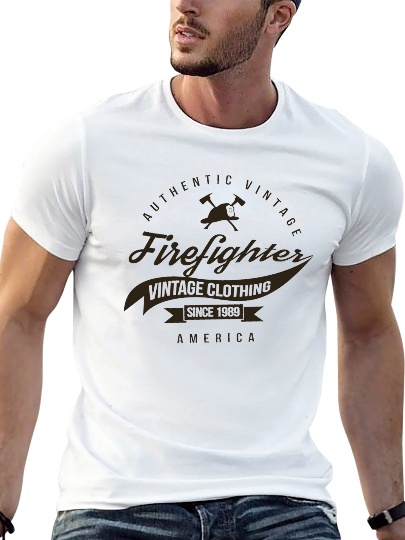 Firefighter Vintage T-Shirt