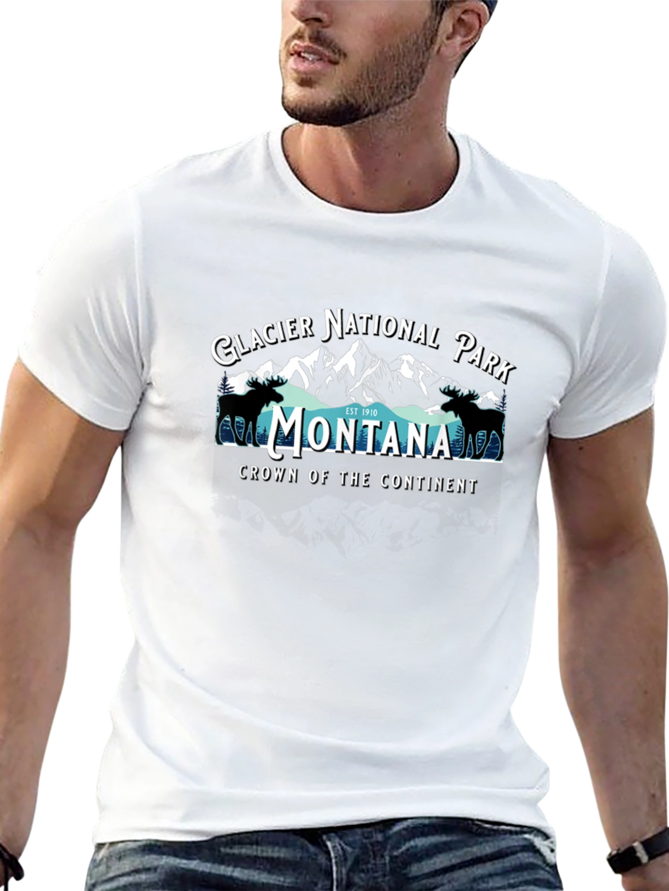 Glacier National Park Montana Tee