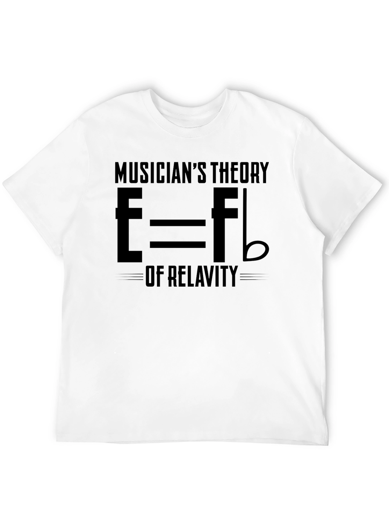 Musicians Theory T-Shirt - Equal Notes