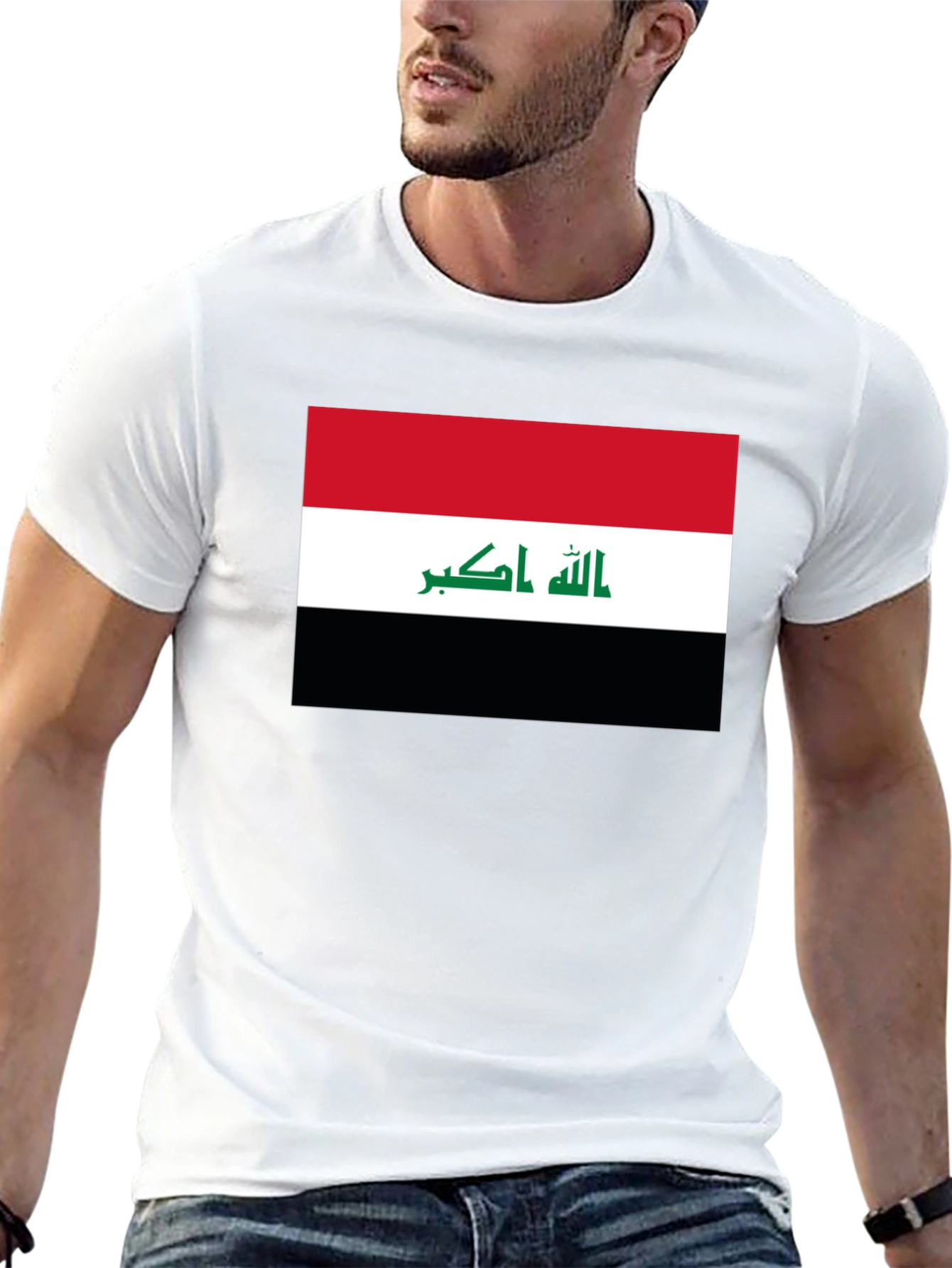 Iraq Flag T-Shirt - Show Your Pride!