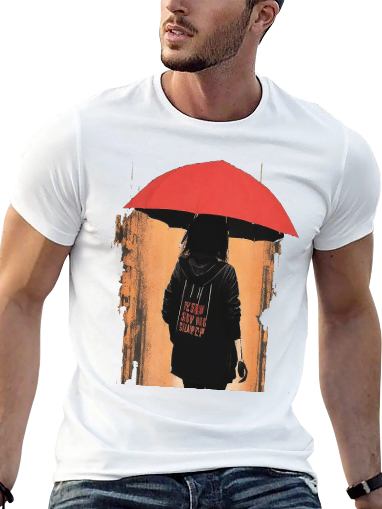 Umbrella Girl Graphic Tee