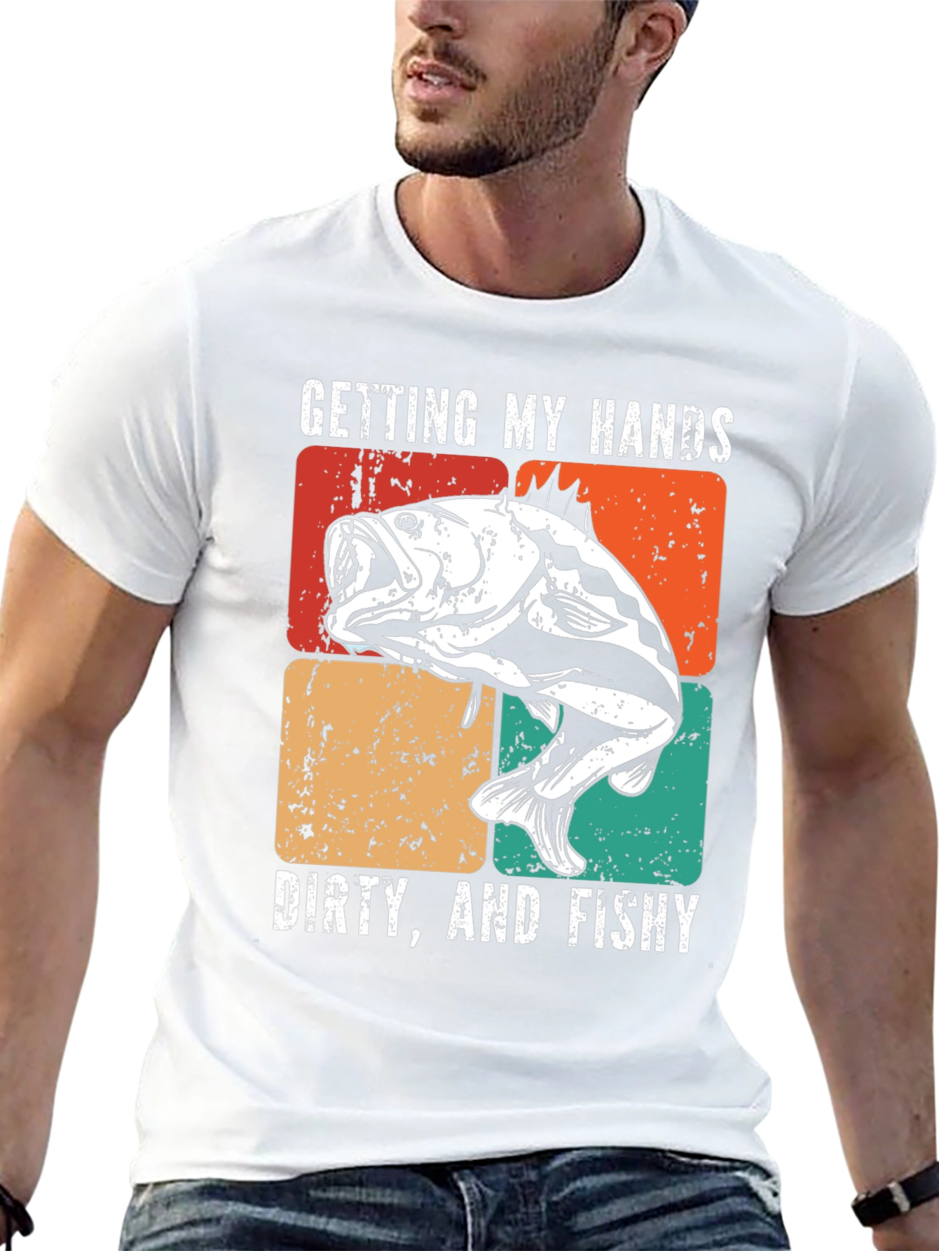 Getting My Hands Dirty & Fishy T-Shirt