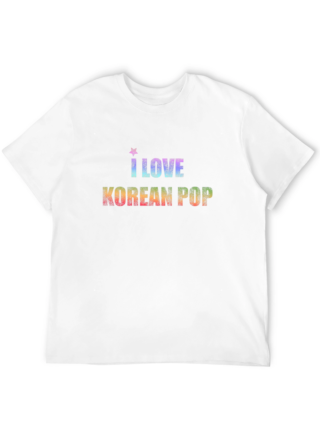 I Love Korean Pop Graphic T-Shirt