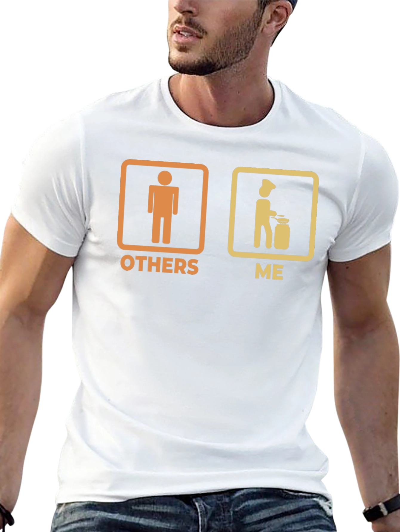 Funny Cooking T-Shirt: Others vs. Me Chef Tee