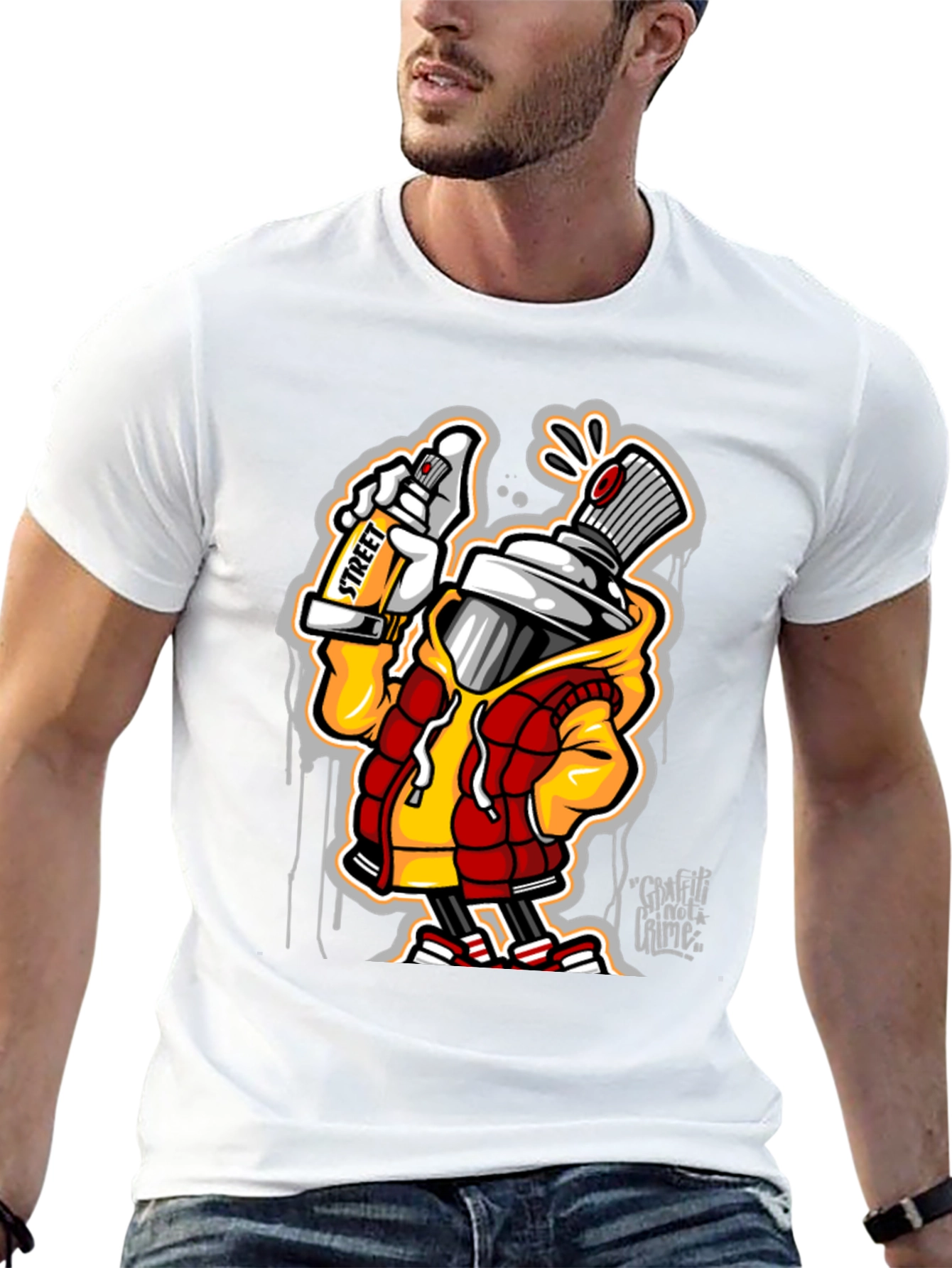 Urban Graffiti Art T-Shirt