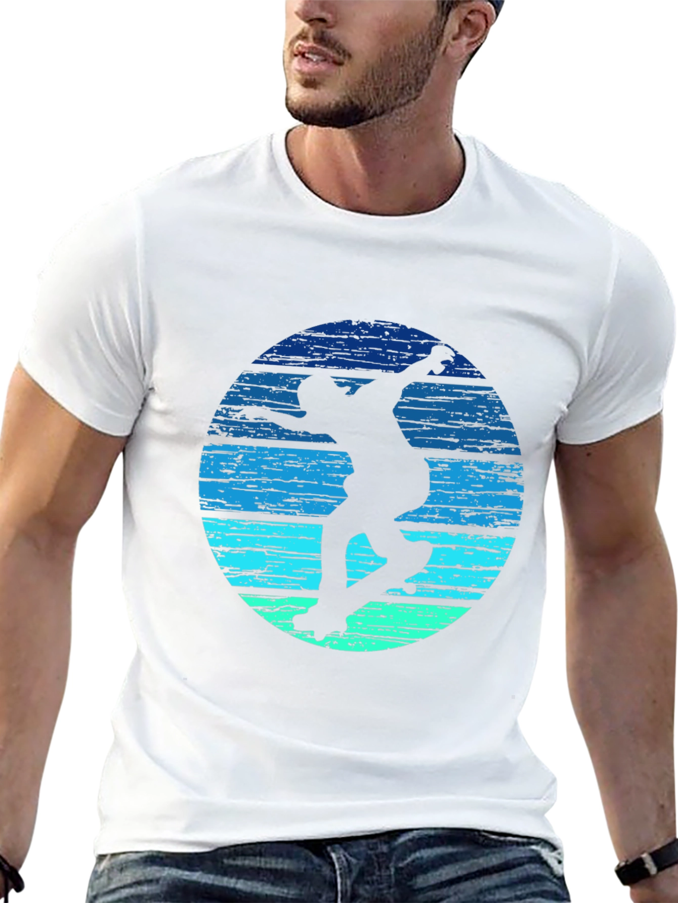 Skater Silhouette Graphic Tee