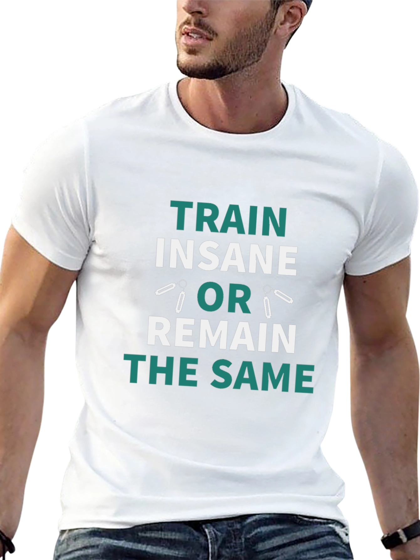 Train Insane T-Shirt - Fitness Motivation Tee