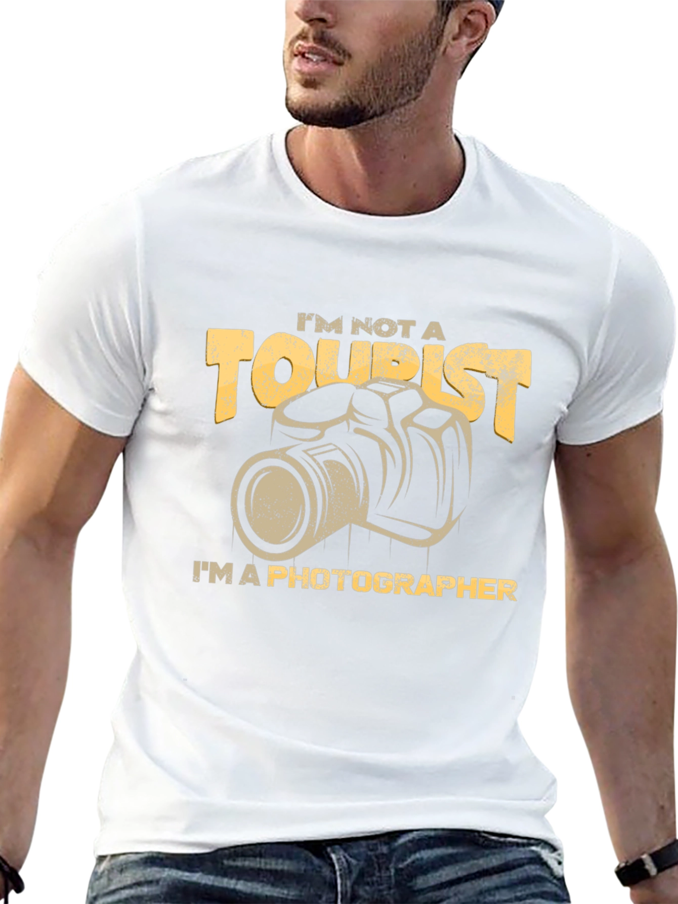 Photographer T-Shirt - Im Not A Tourist