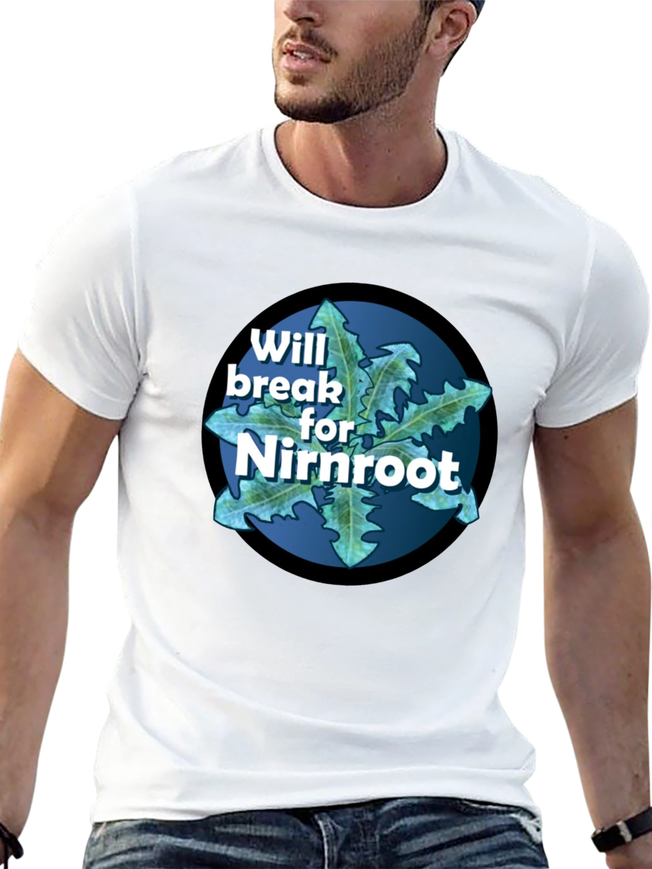 Will Break for Nirnroot T-Shirt - Gamer Tee