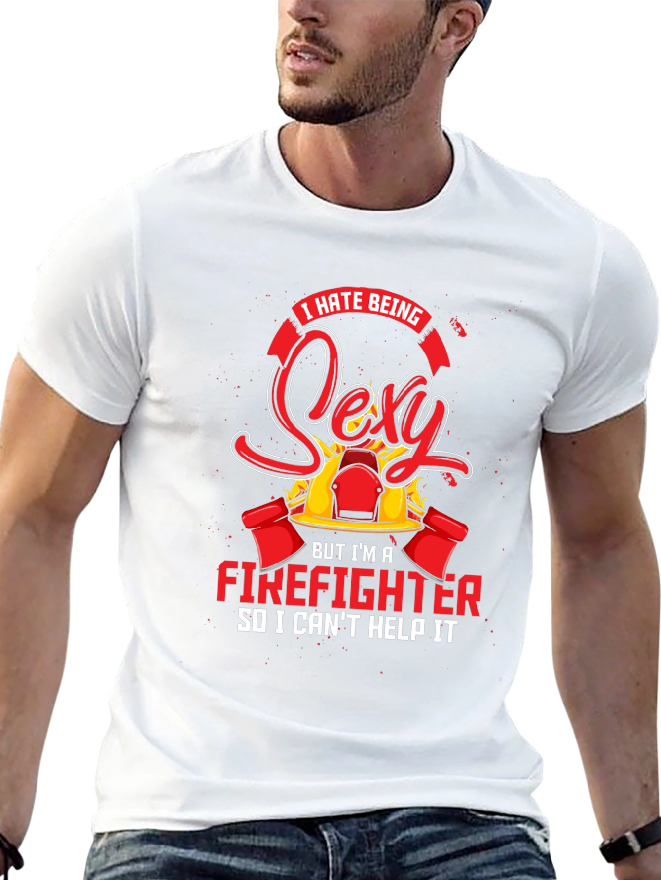 Firefighter Sexy T-Shirt - Humor Tee