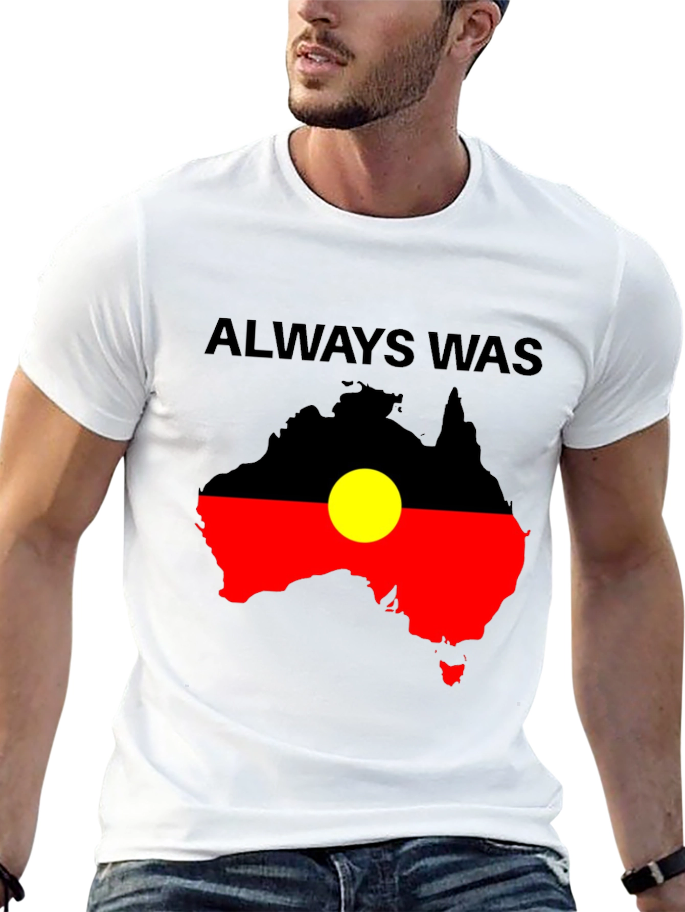 Always Was Aboriginal Flag Australia T-Shirt