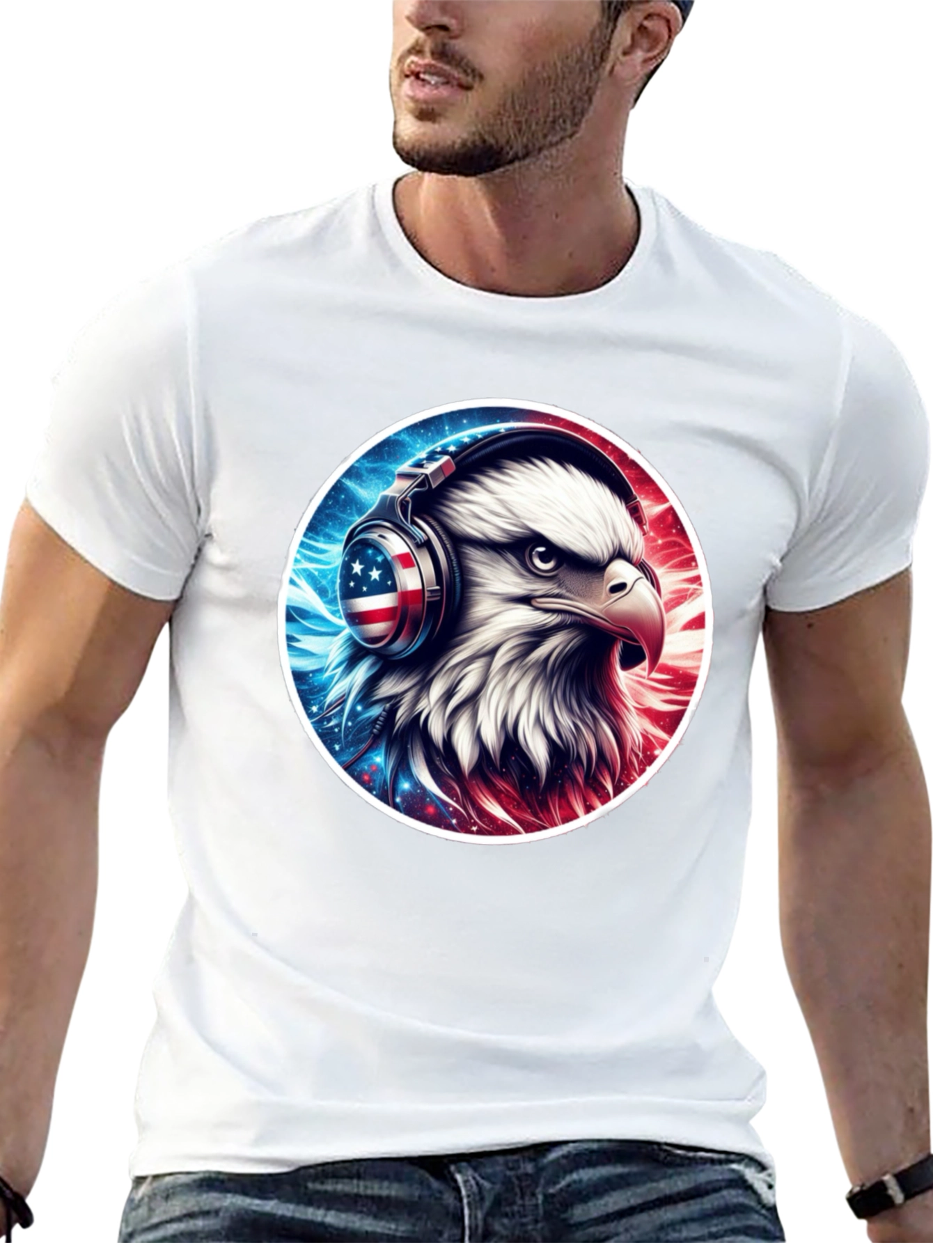 American Eagle Patriotic T-Shirt