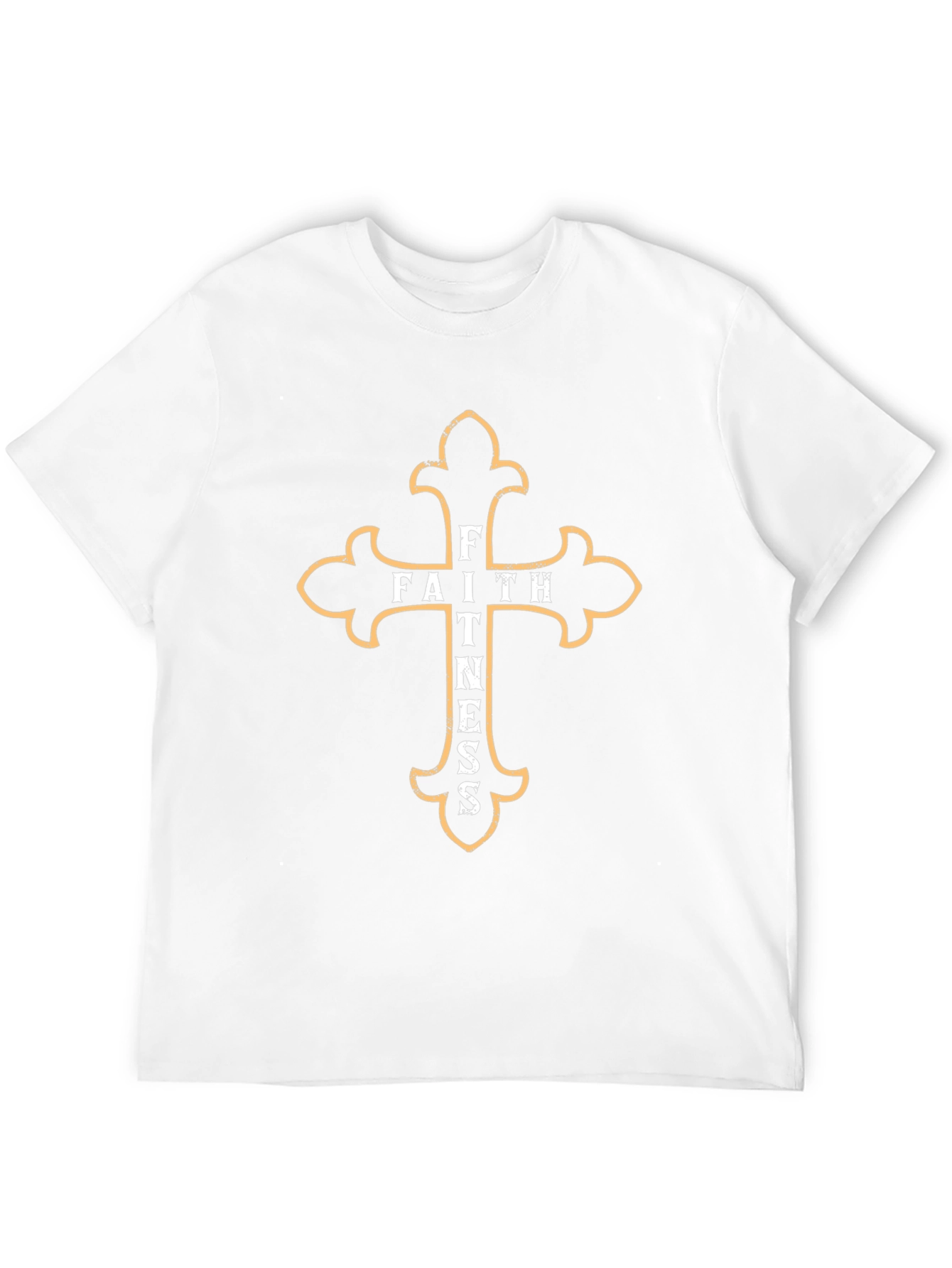 Faith Fitness Tee - Christian Workout Shirt
