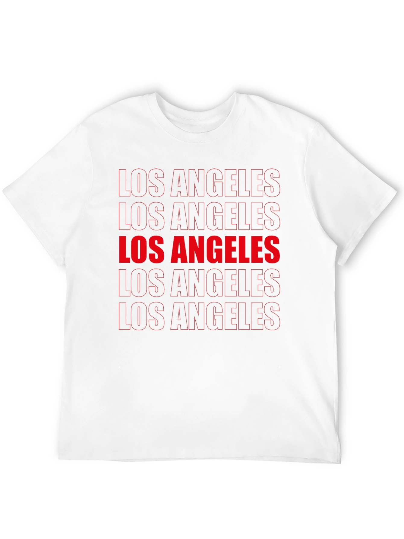Los Angeles Graphic Print T-Shirt