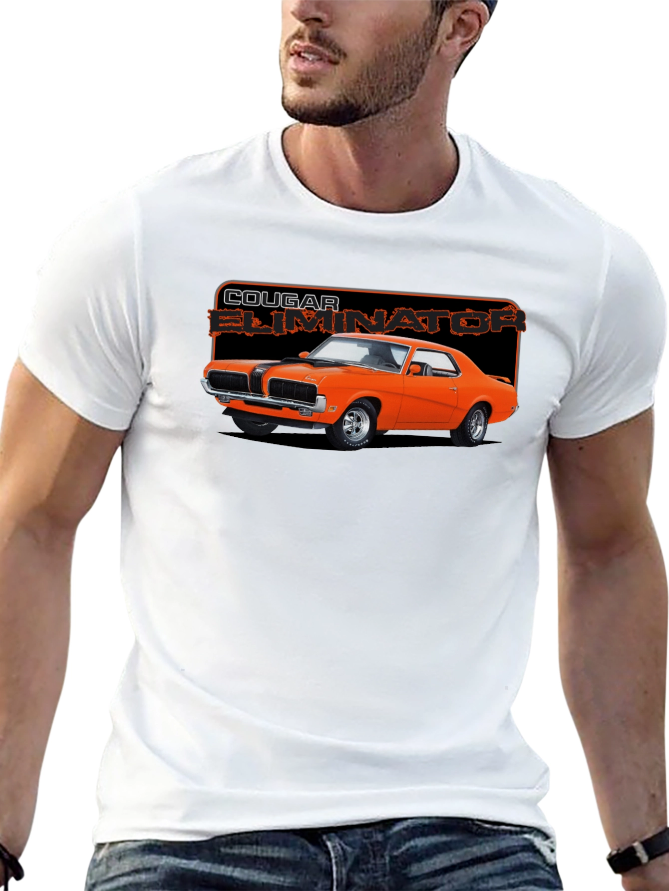 Cougar Eliminator Graphic T-Shirt - Classic Car Tee