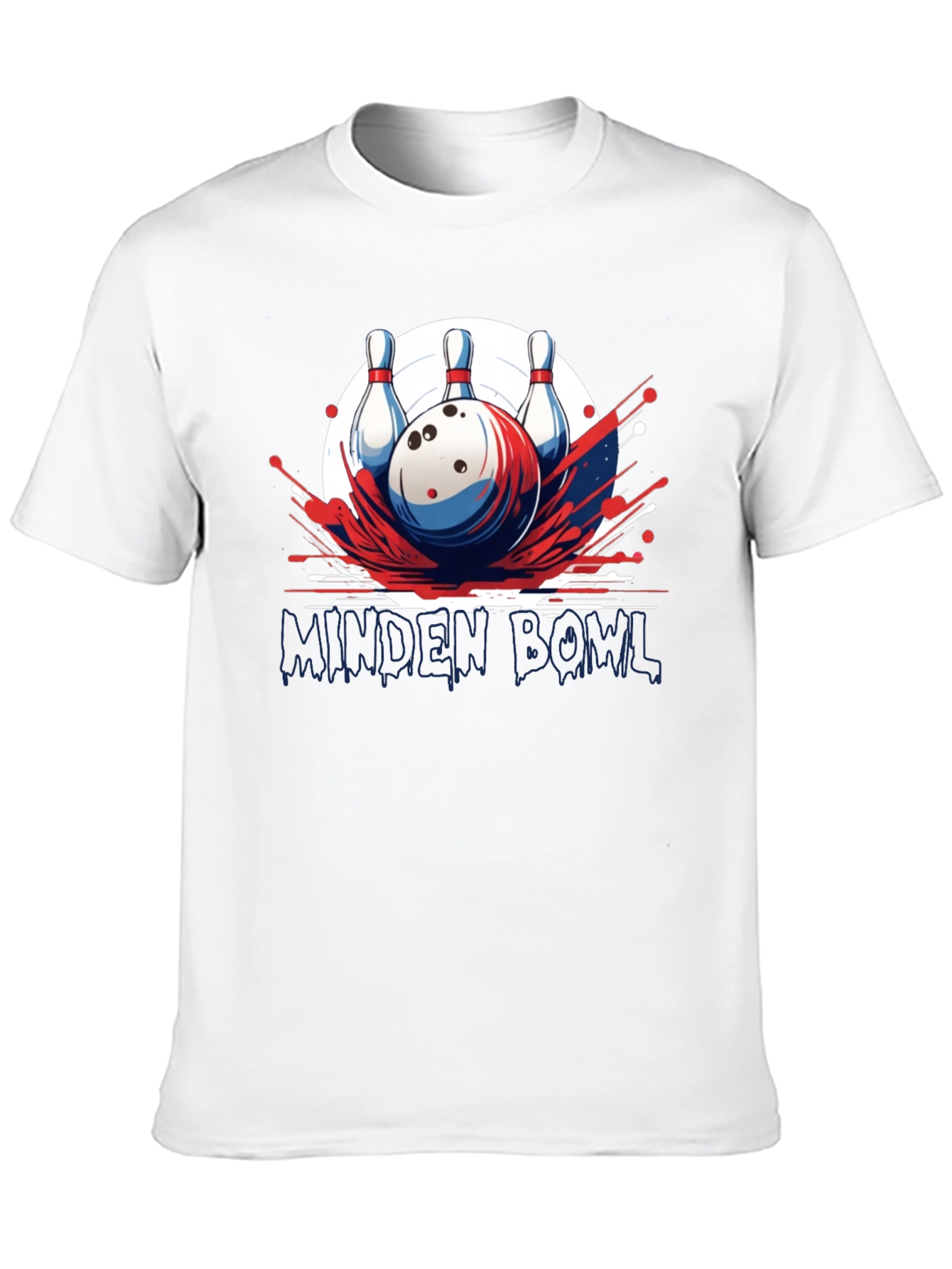 Minden Bowl Graphic T-Shirt - Strike Design