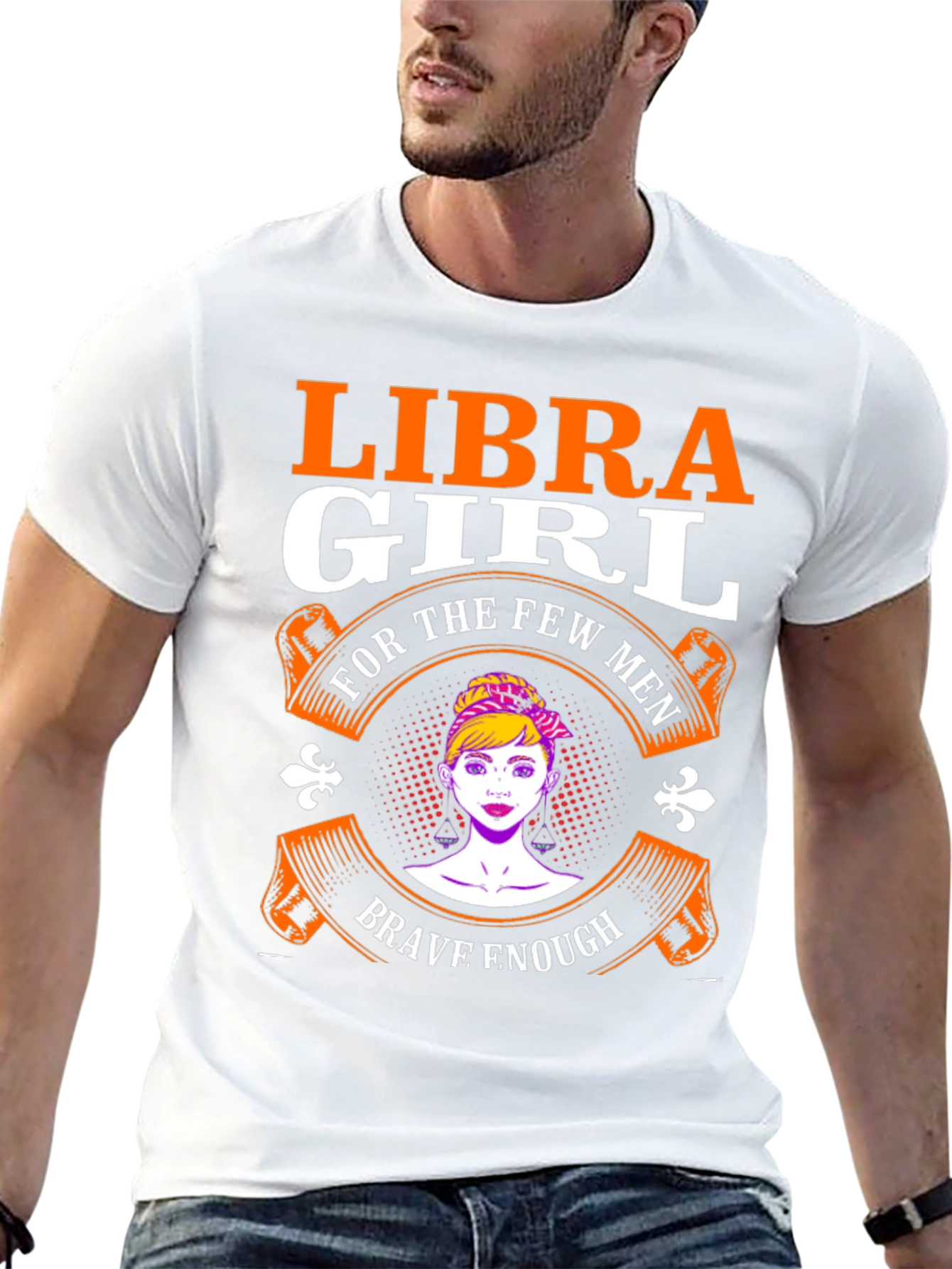 Libra Girl T-Shirt - Brave Enough Design