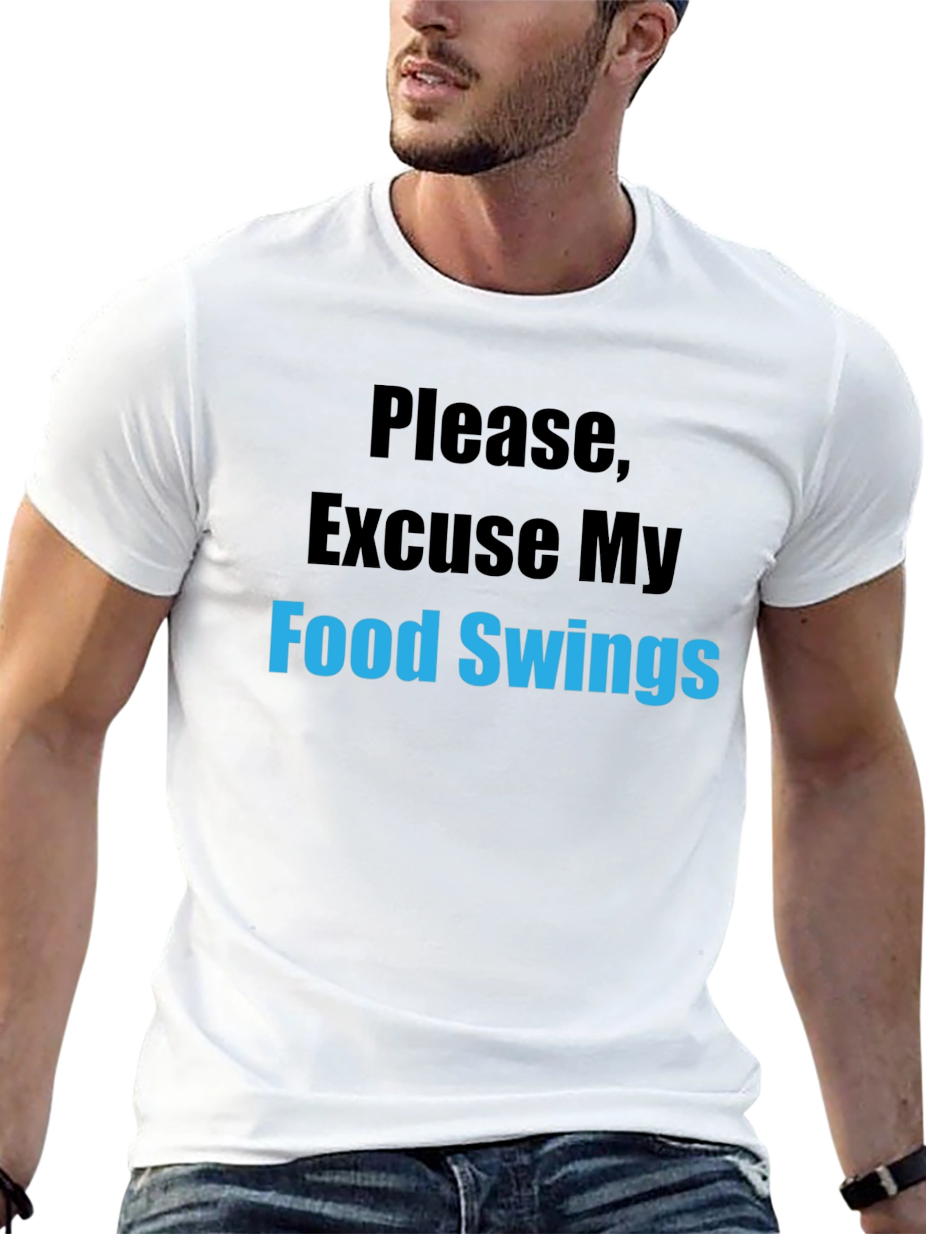 Food Swings Tee - Soft Cotton Funny T-Shirt