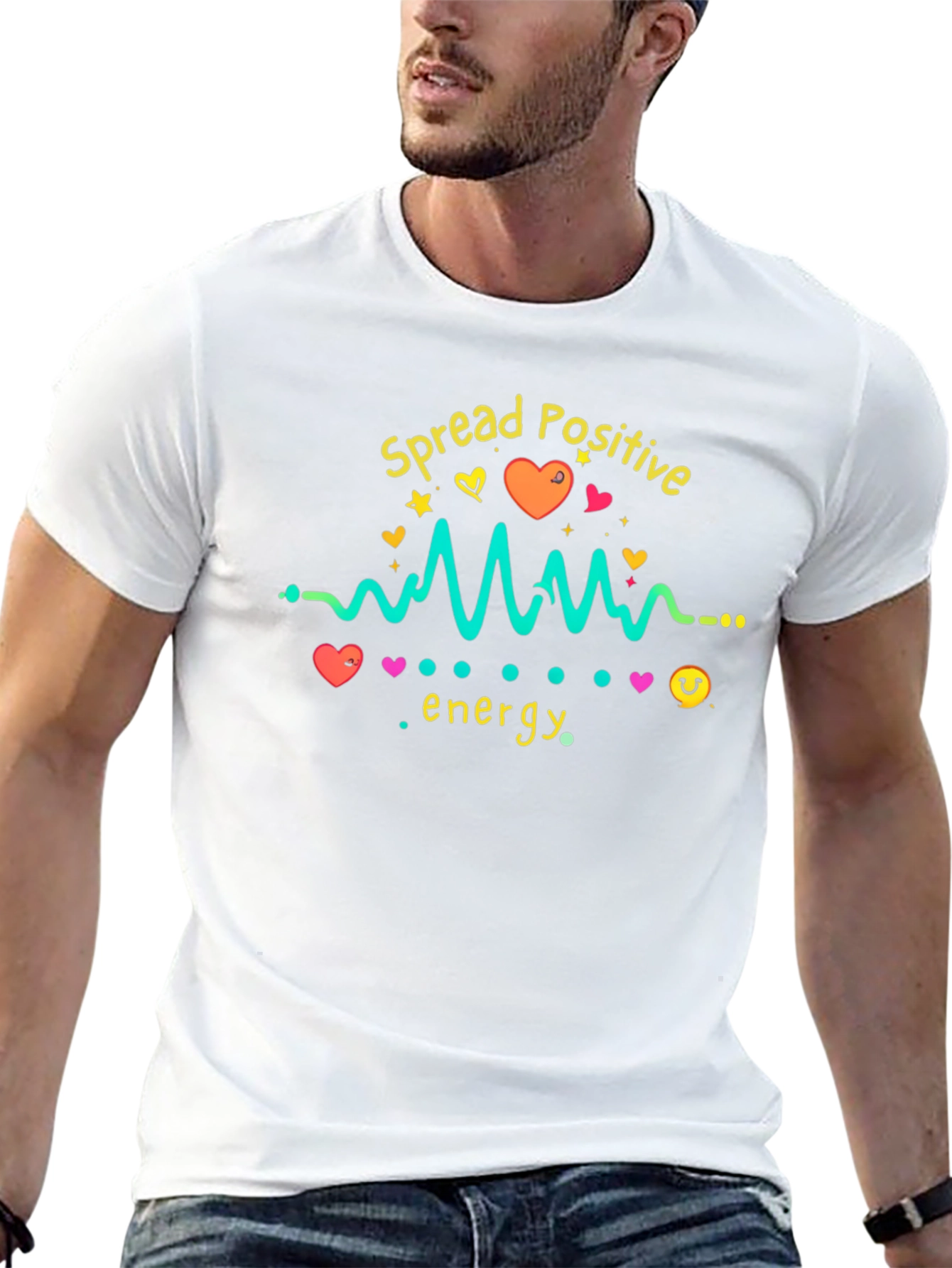 Spread Positive Energy Graphic Tee
