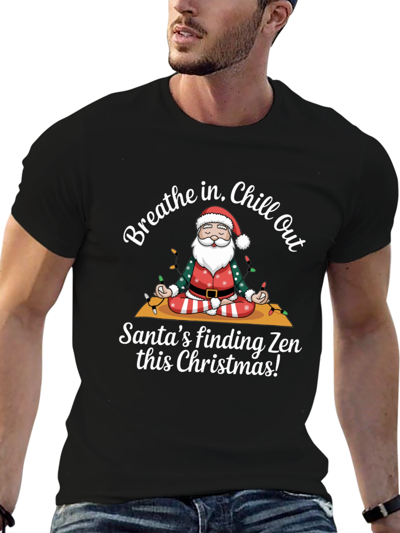 Chill Santa Christmas T-Shirt