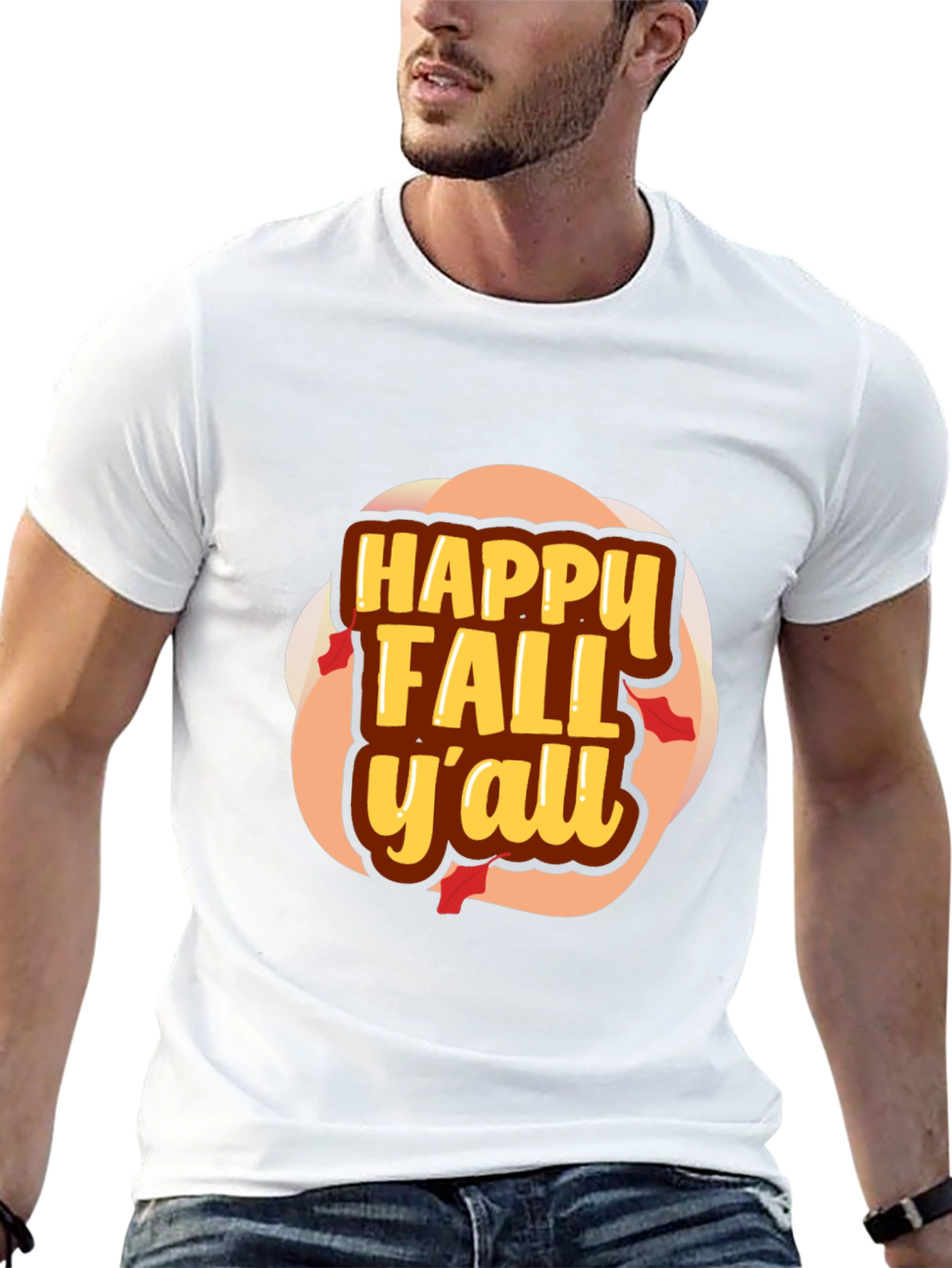 Happy Fall Yall Graphic T-Shirt
