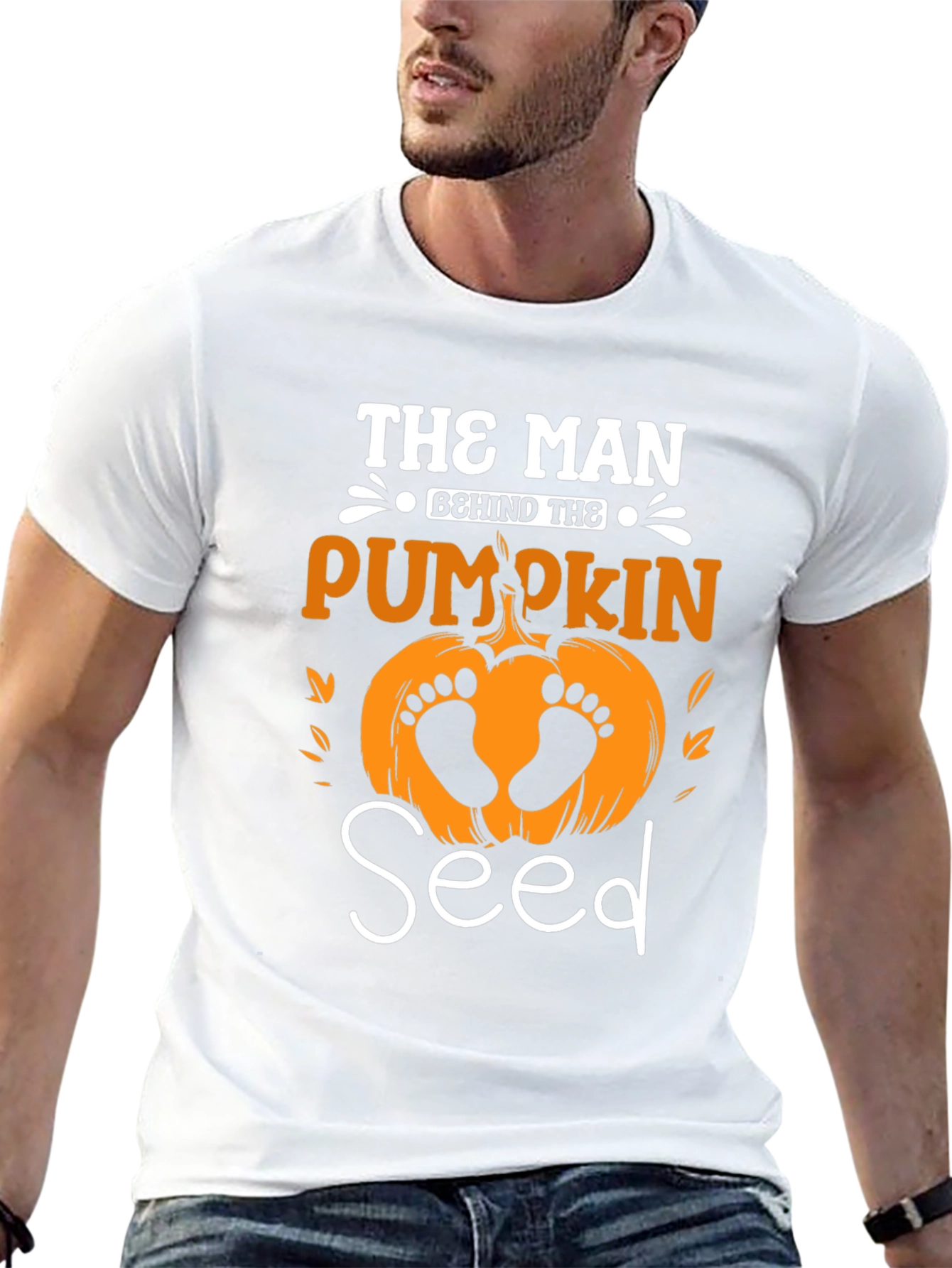 The Man Behind the Pumpkin Seed T-Shirt