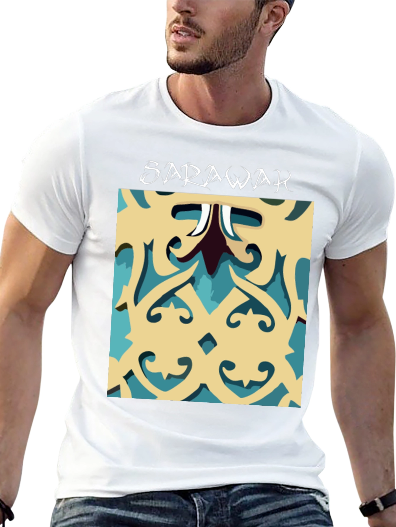 Sarawak Graphic Tee - Stylish & Unique Design