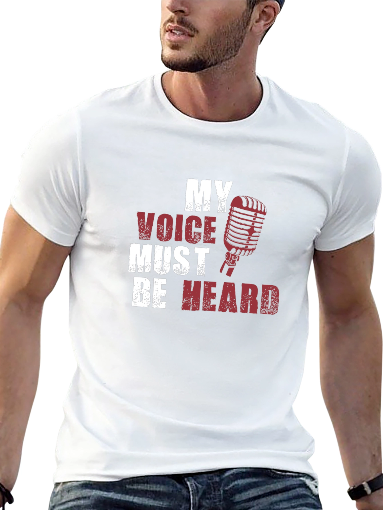 My Voice Must Be Heard Graphic T-Shirt