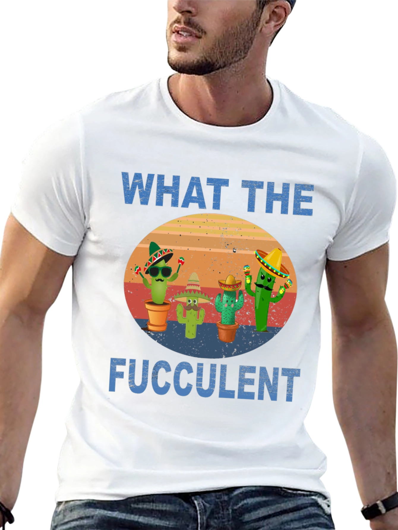 What The Fucculent Cactus T-Shirt
