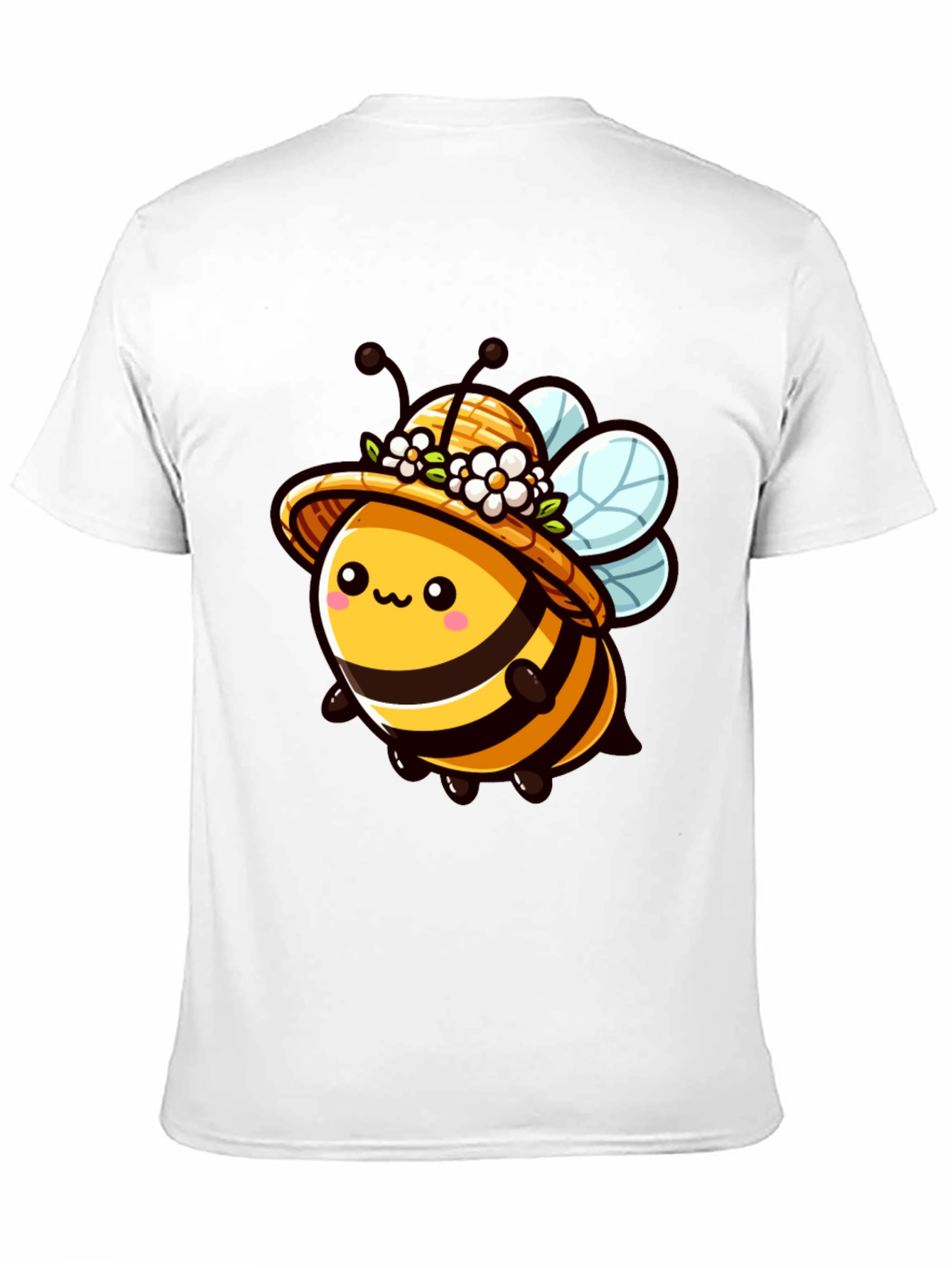Cute Bee in Hat Graphic Tee