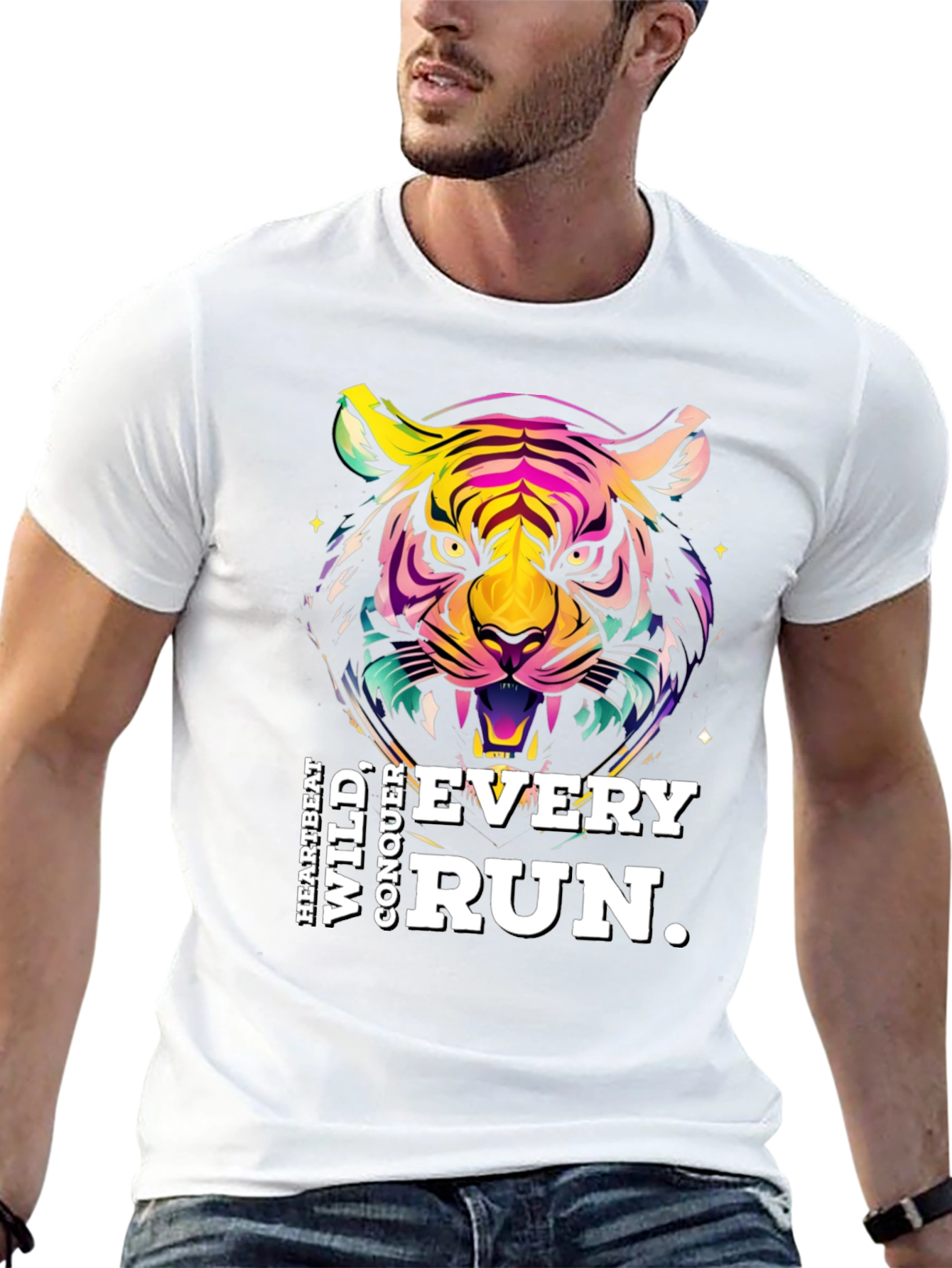 Wild Run Tiger Graphic Tee