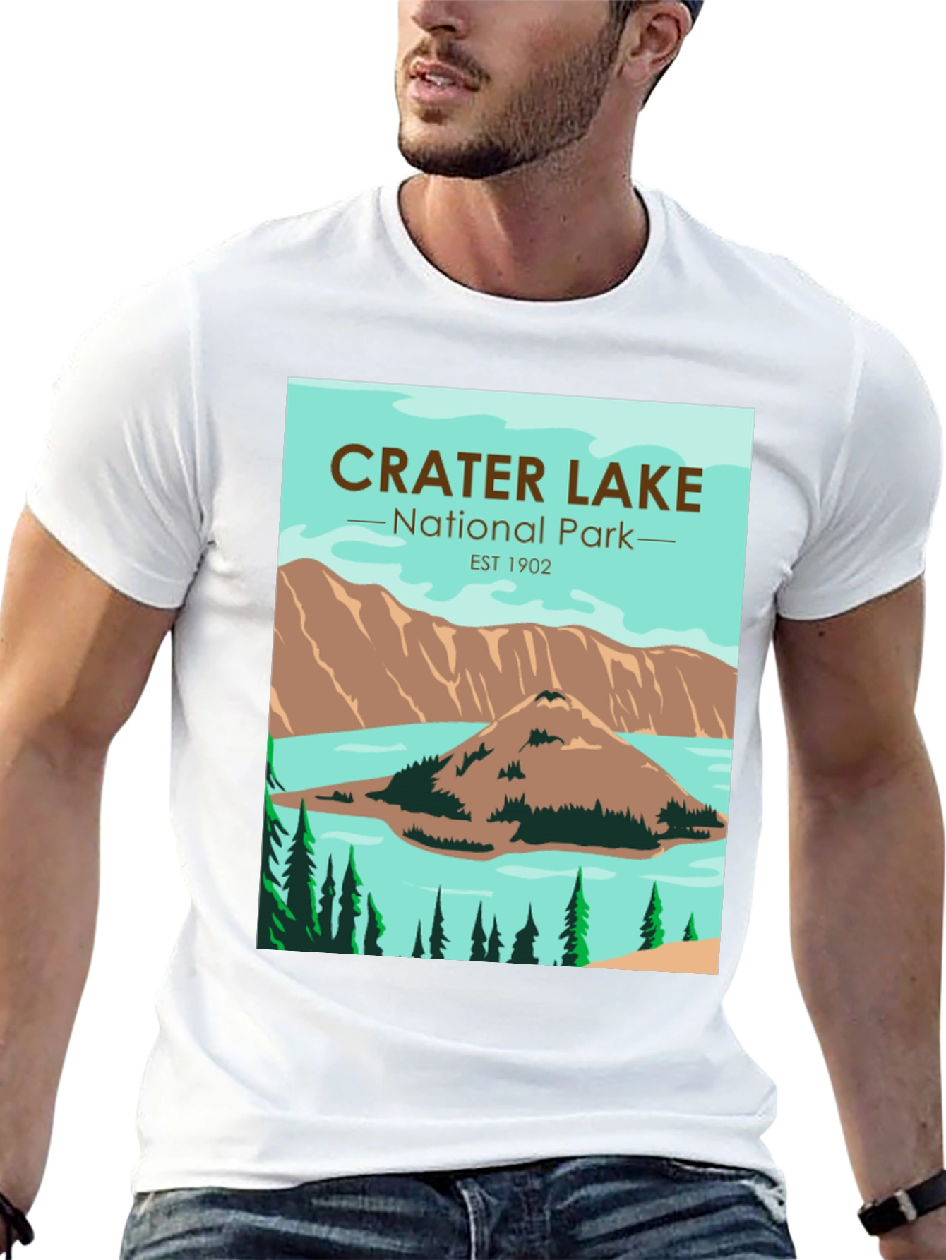 Crater Lake National Park Graphic Tee