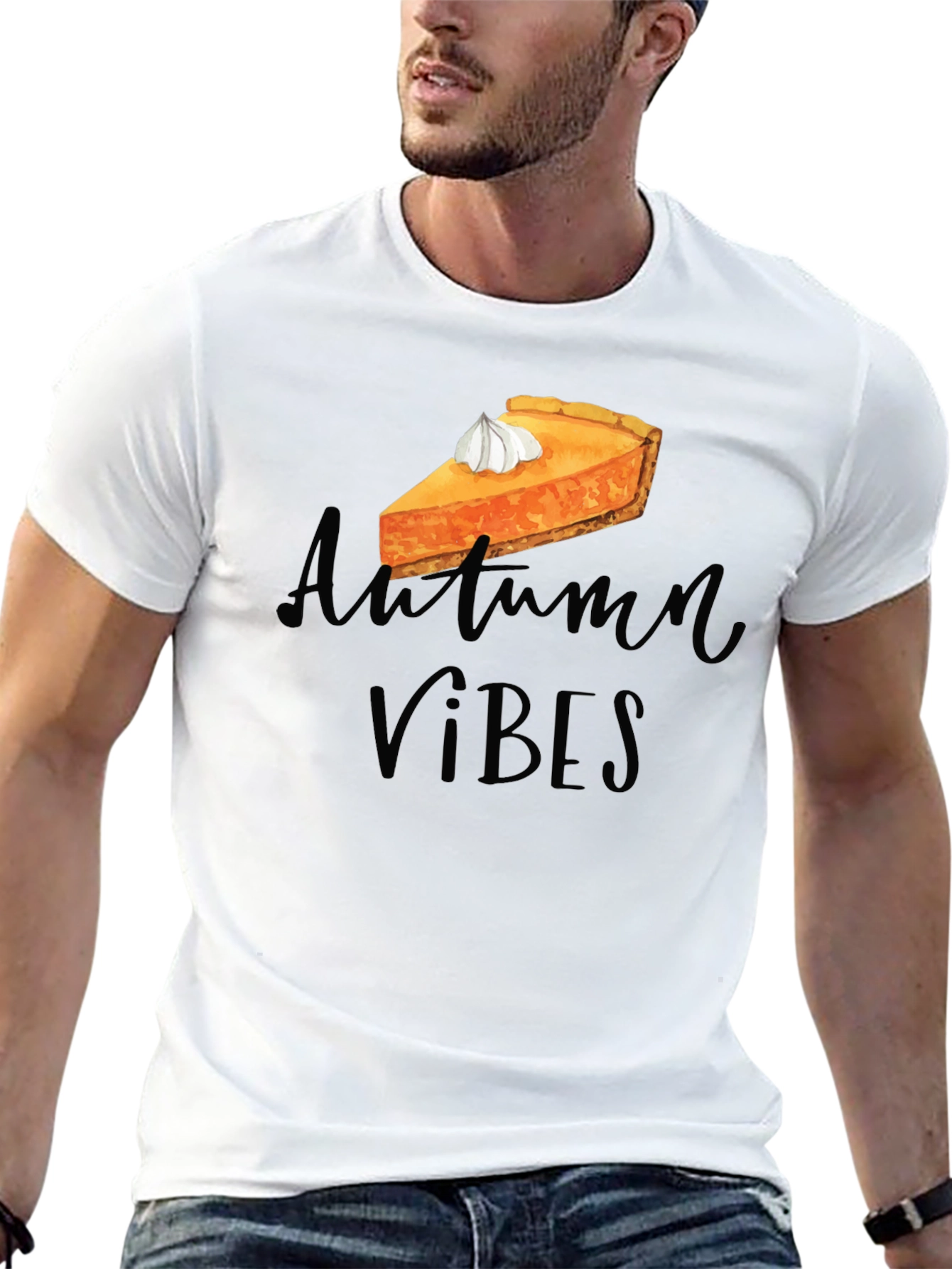 Autumn Vibes Pumpkin Pie T-Shirt