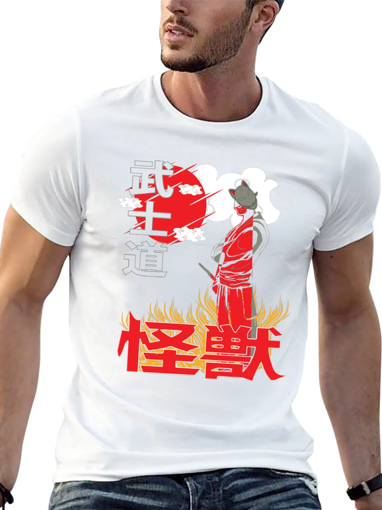 Japanese Warrior Graphic Tee