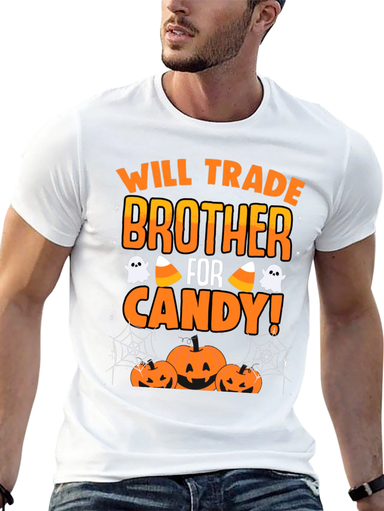 Will Trade Brother For Candy Halloween T-Shirt