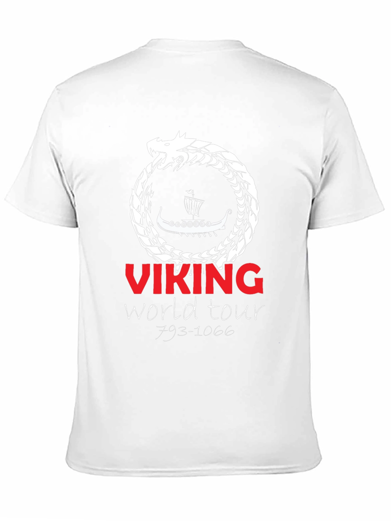 Viking World Tour Graphic T-Shirt - Black