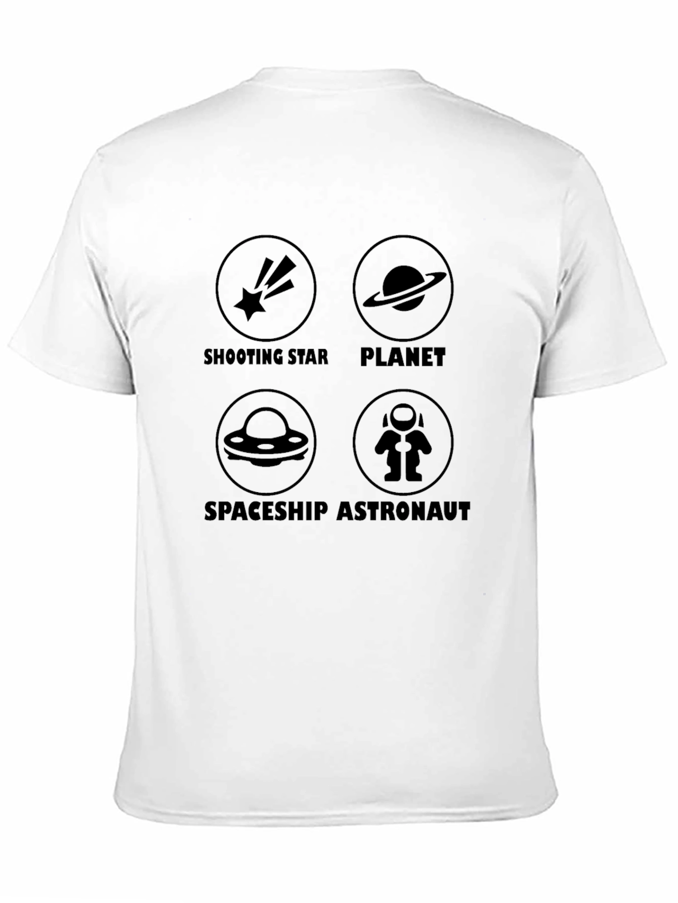 Cosmic Crew T-Shirt - Astronaut Spaceship Planet Star