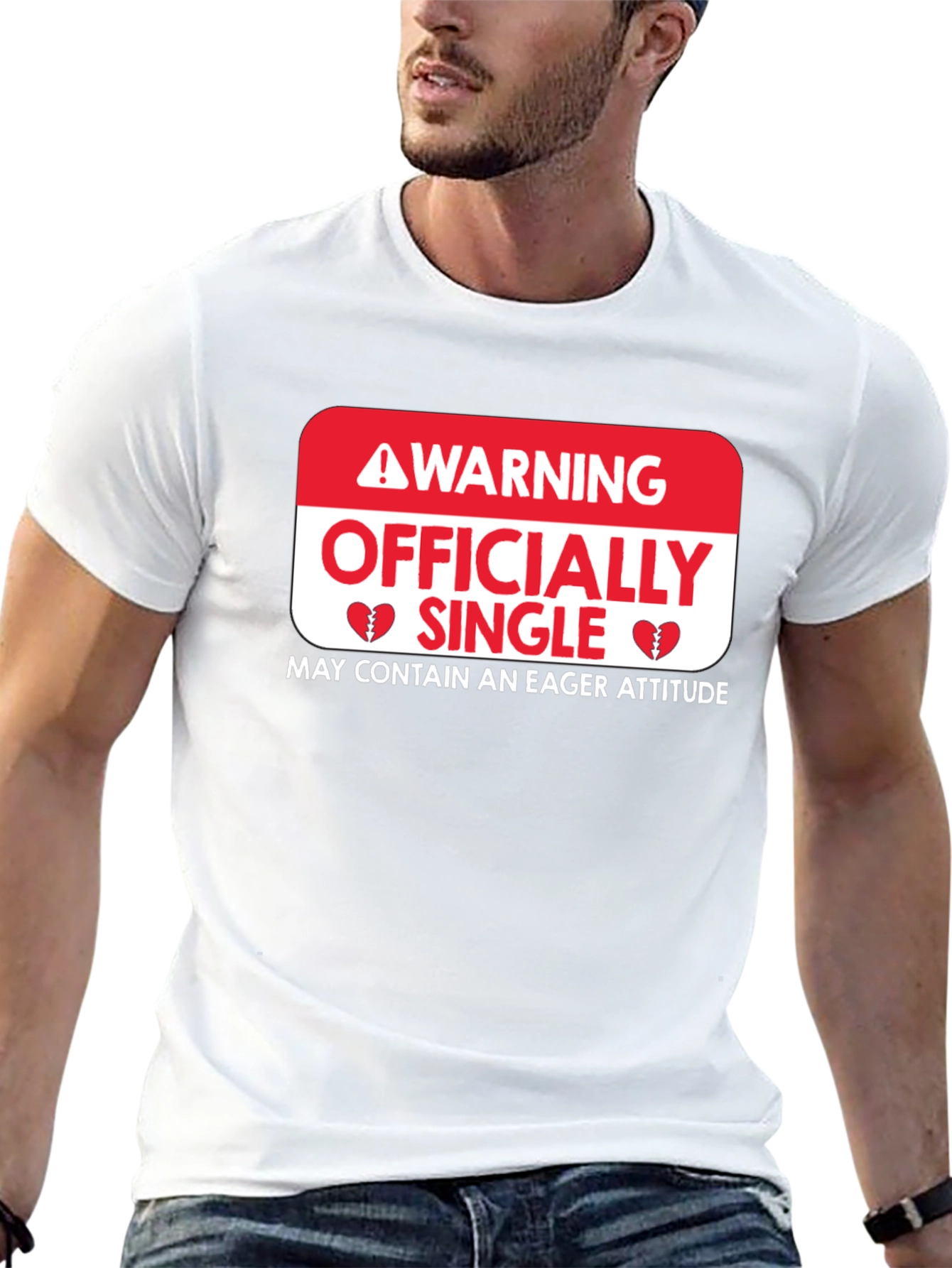 Officially Single Warning T-Shirt