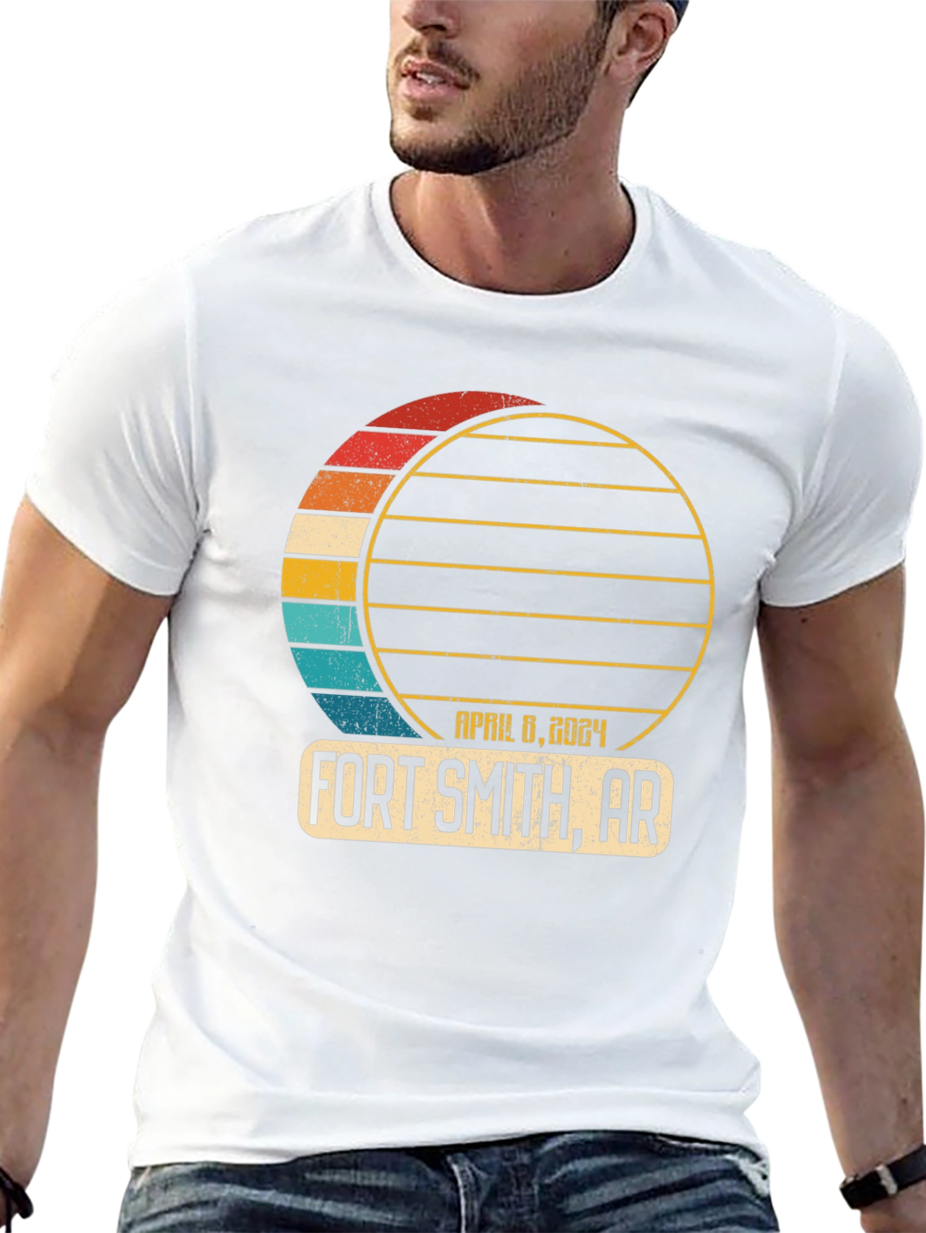 Fort Smith AR April 8 2024 Eclipse T-Shirt
