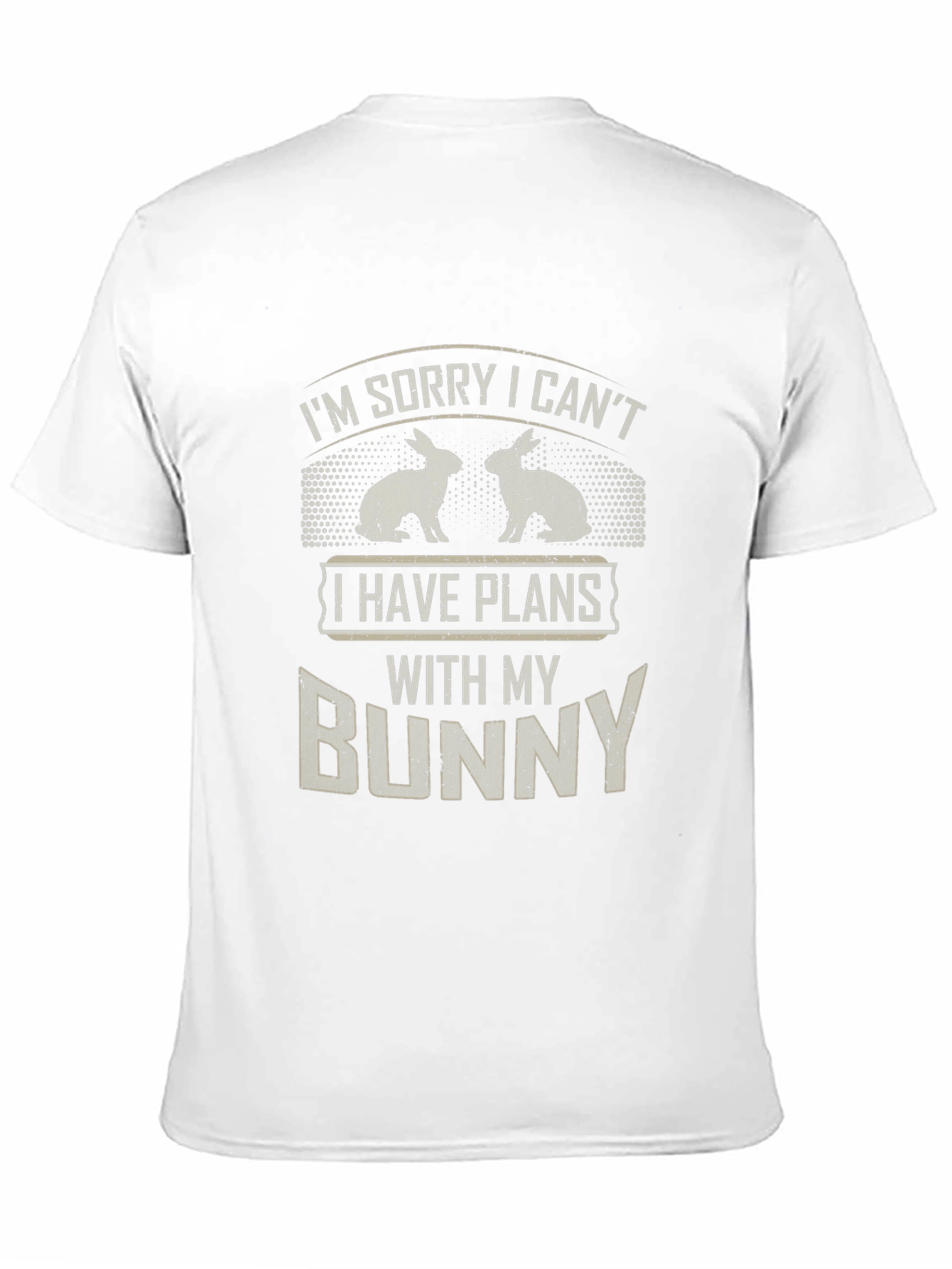 Bunny Plans Graphic T-Shirt